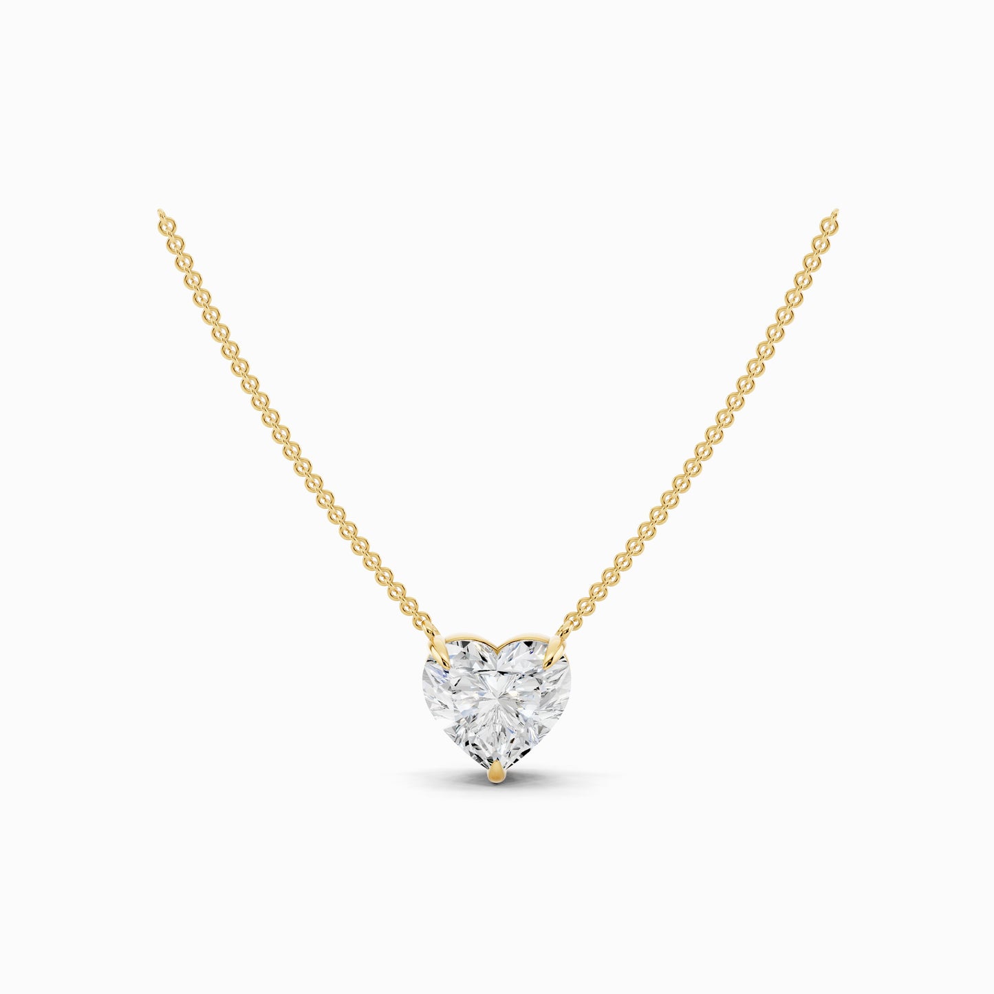 Keira Heart Cut Solitaire Pendant