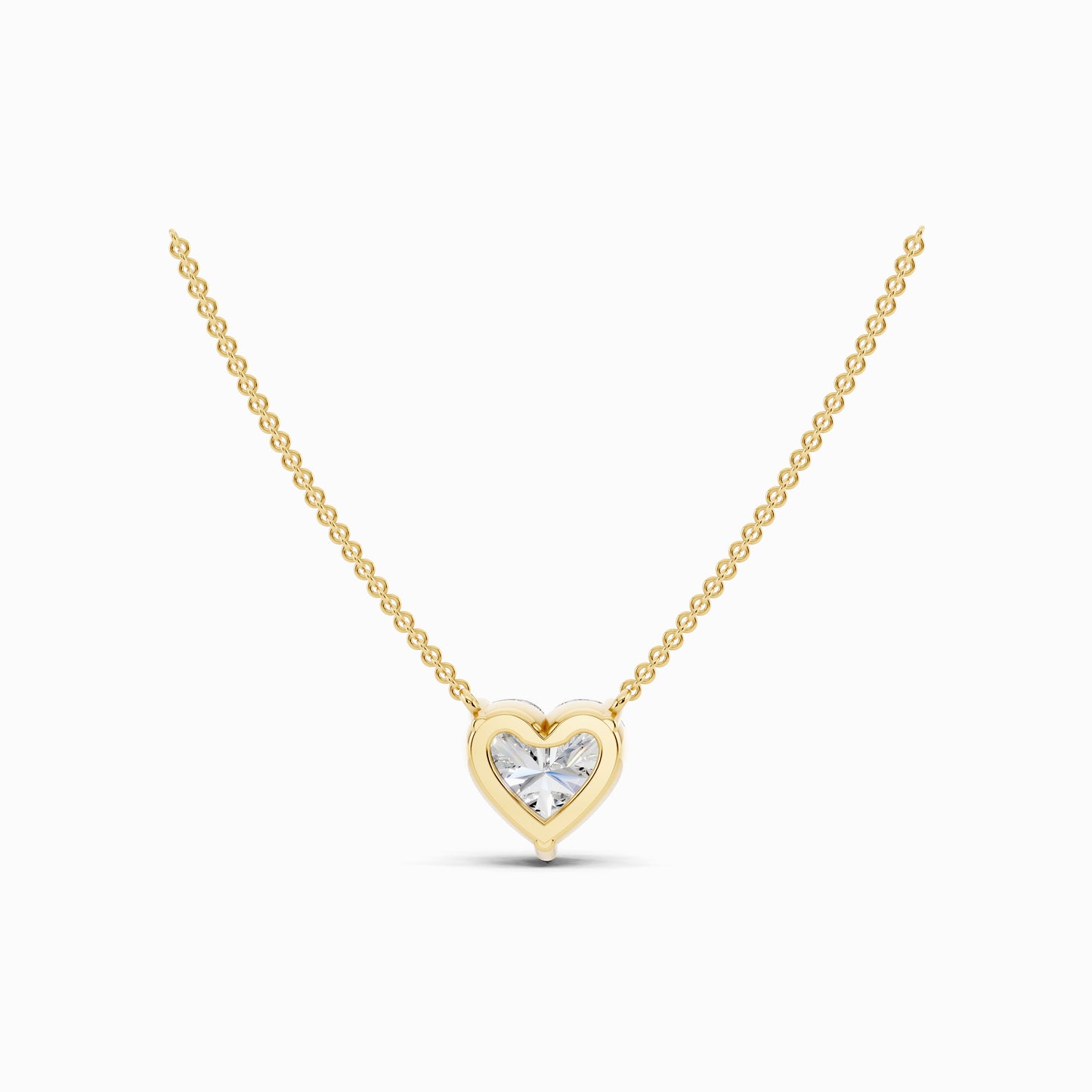 Keira Heart Cut Solitaire Pendant