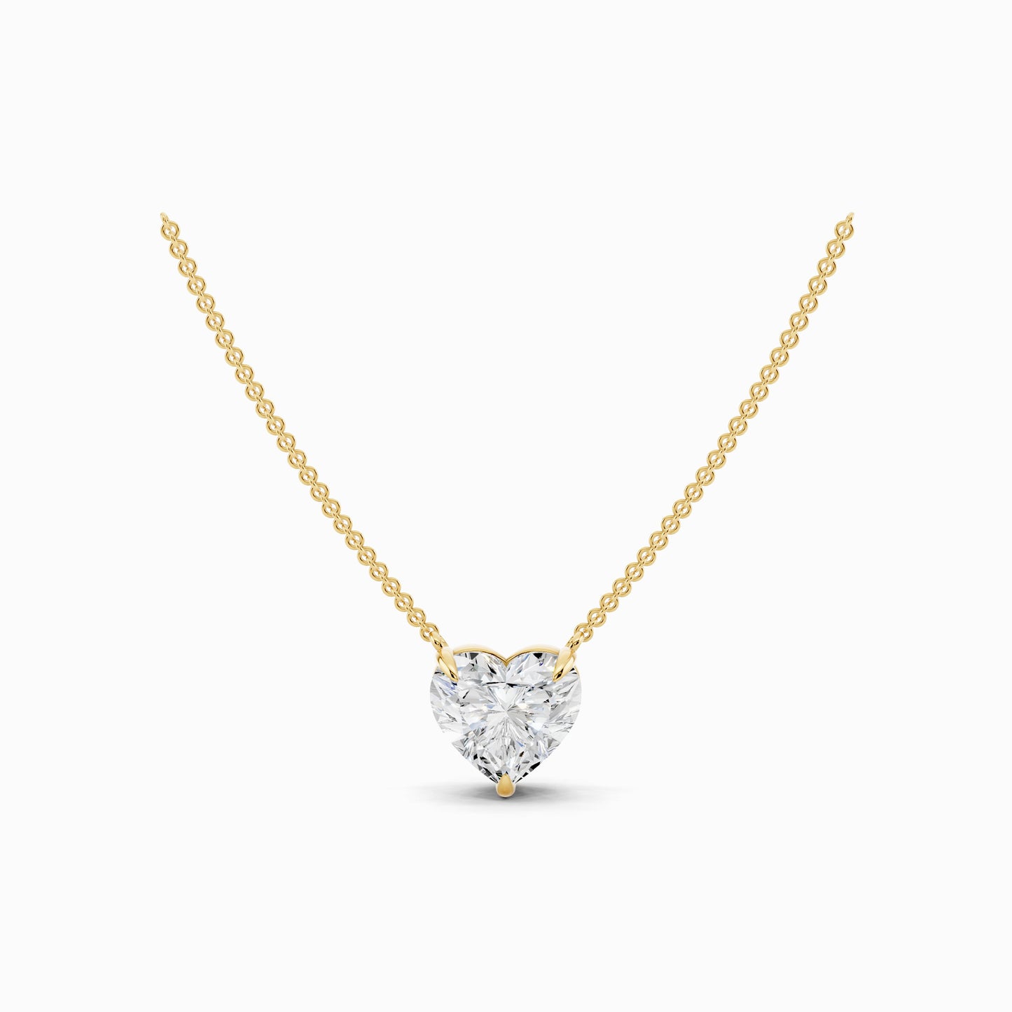 Keira Heart Cut Solitaire Pendant