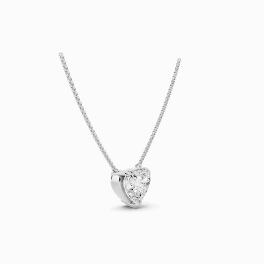 Keira Heart Cut Solitaire Pendant