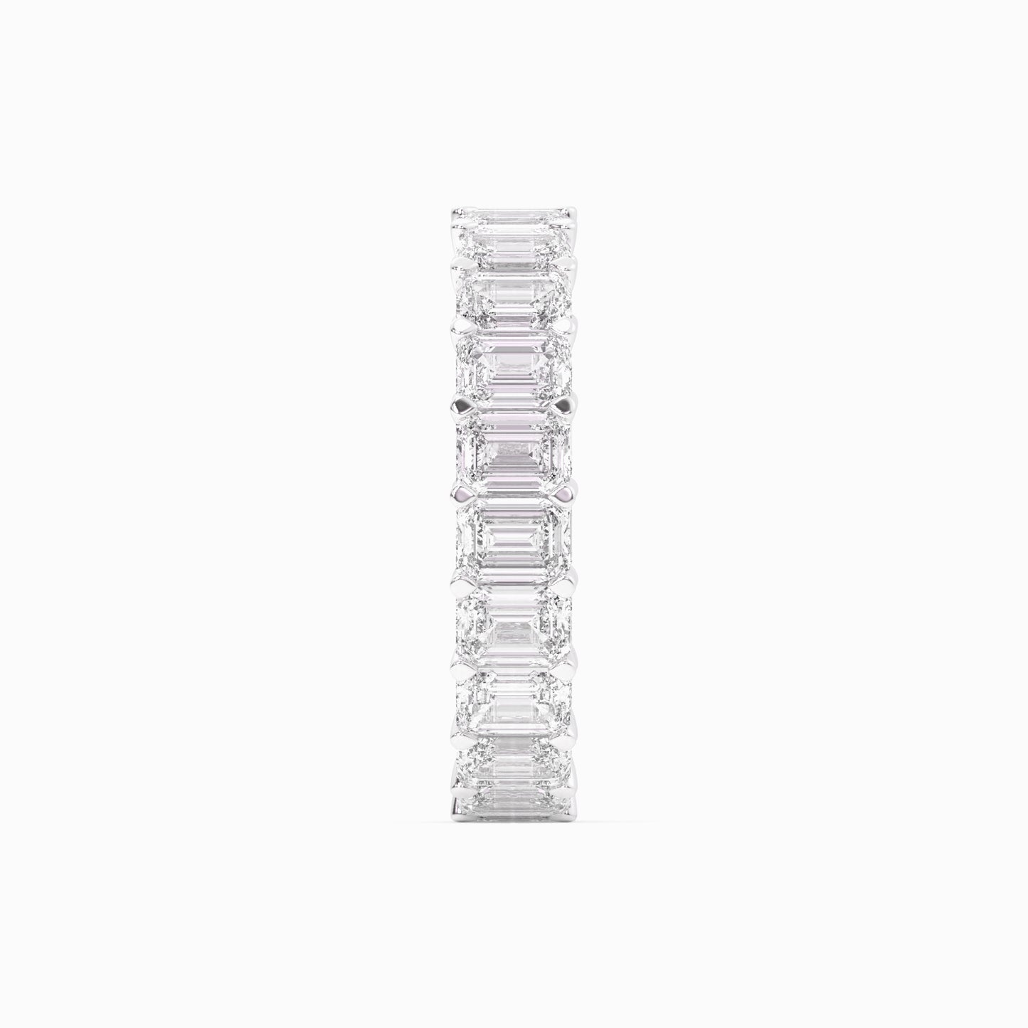 Floréa Eternity Emerald Cut Wedding Ring