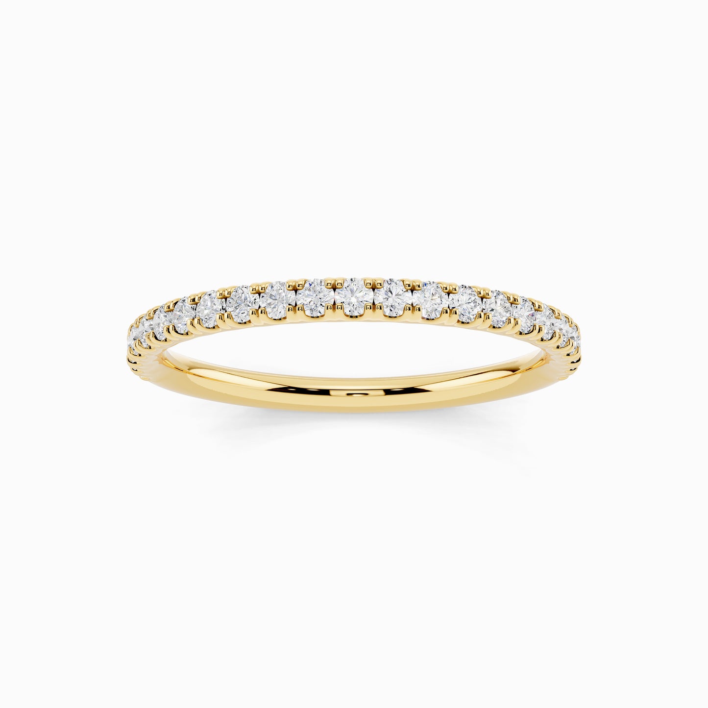 Roseline Half Eternity 0.33 Carat Round Cut Wedding Ring