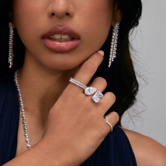 Clover Toi Et Moi Engagement Ring