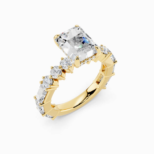 Meme’s Radiant Cut Engagement Ring