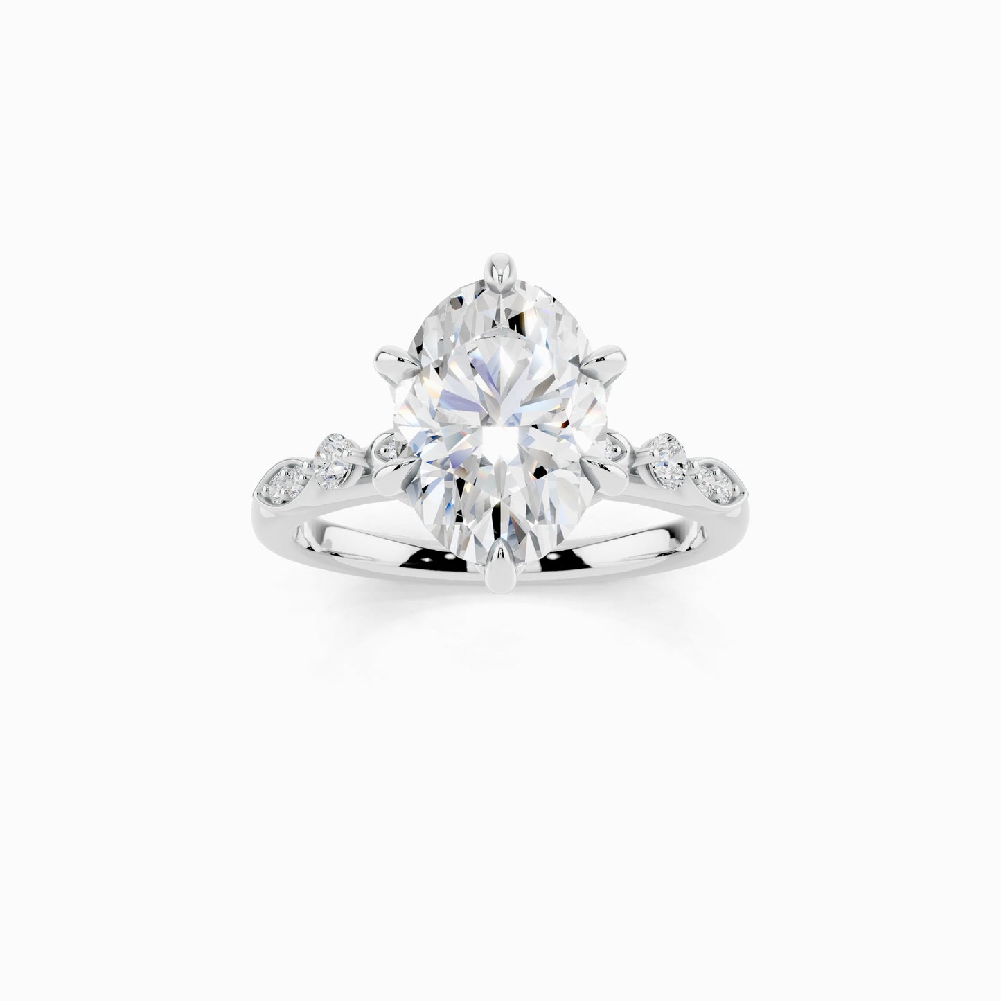 Daphne Oval Cut Engagement Ring