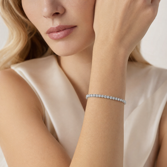 Aurelia Diamond Tennis Bracelet