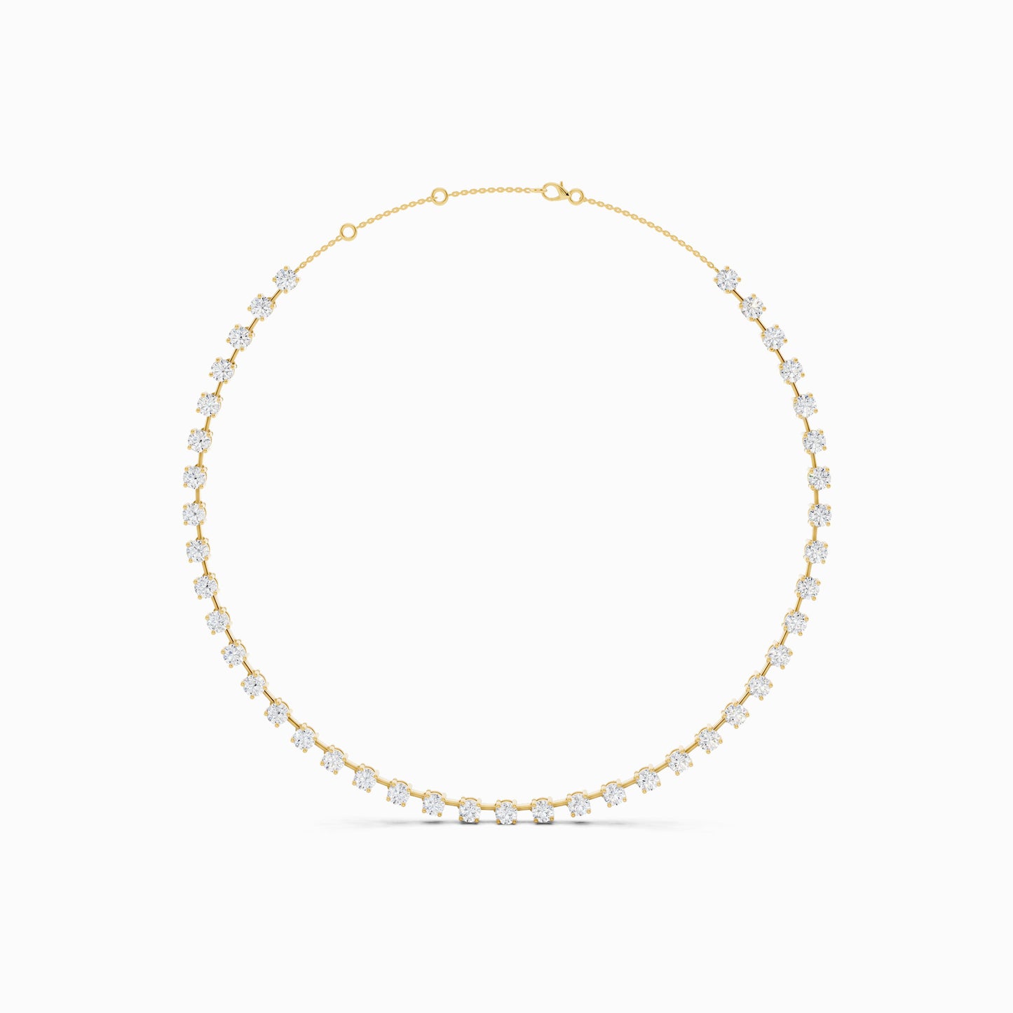 Isla Round Cut Necklace