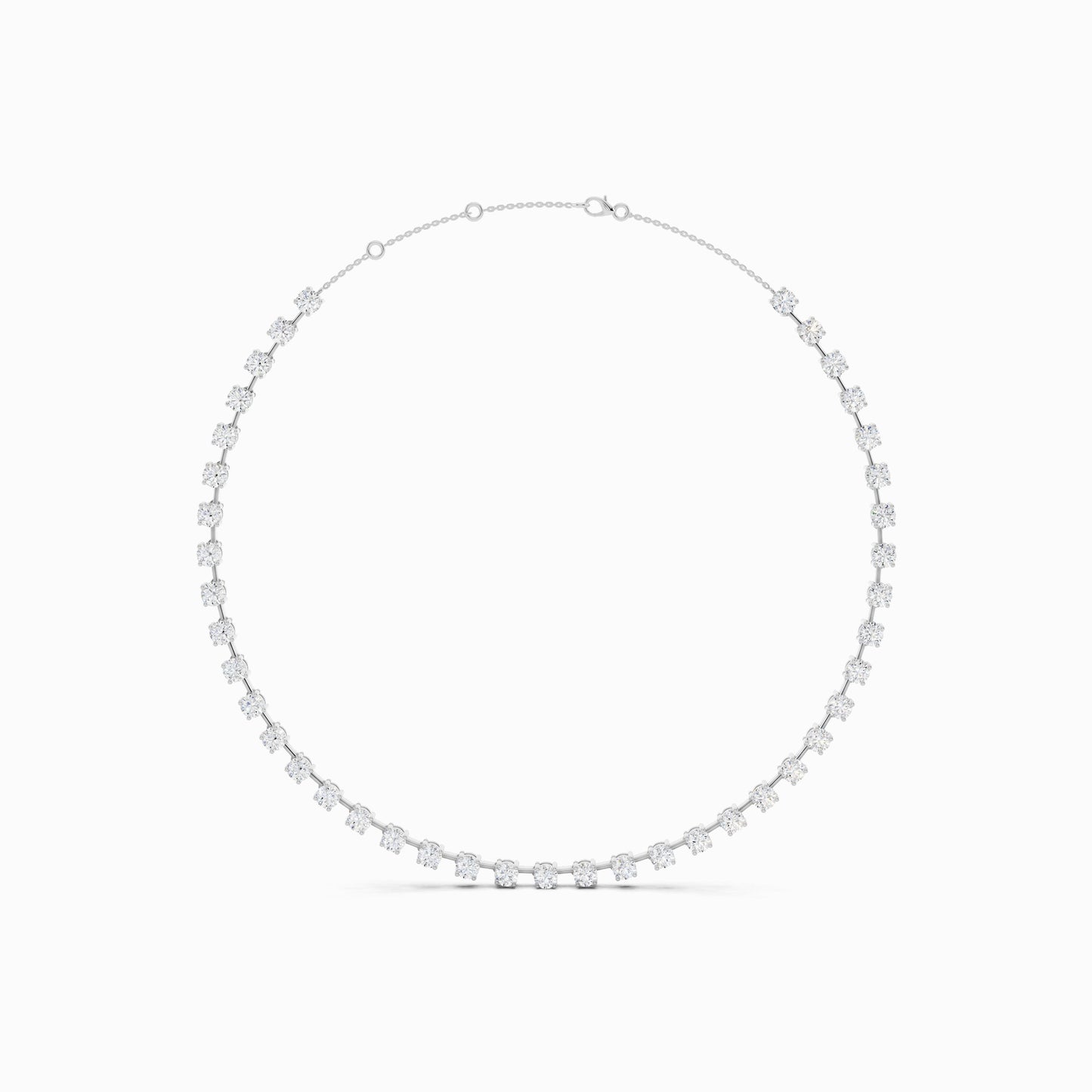 Isla Round Cut Necklace