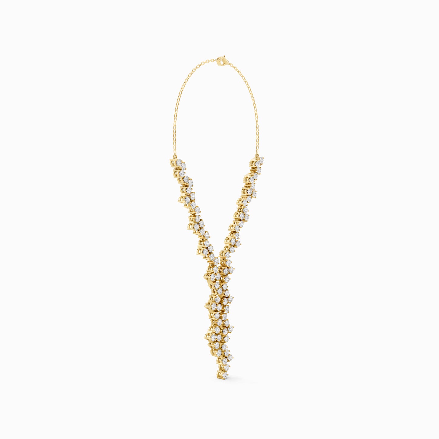 Snowdrop Round Cut Necklace