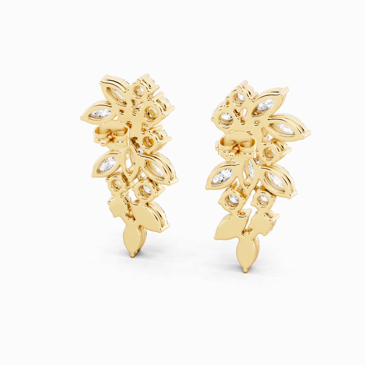Vinca Cluster Earring