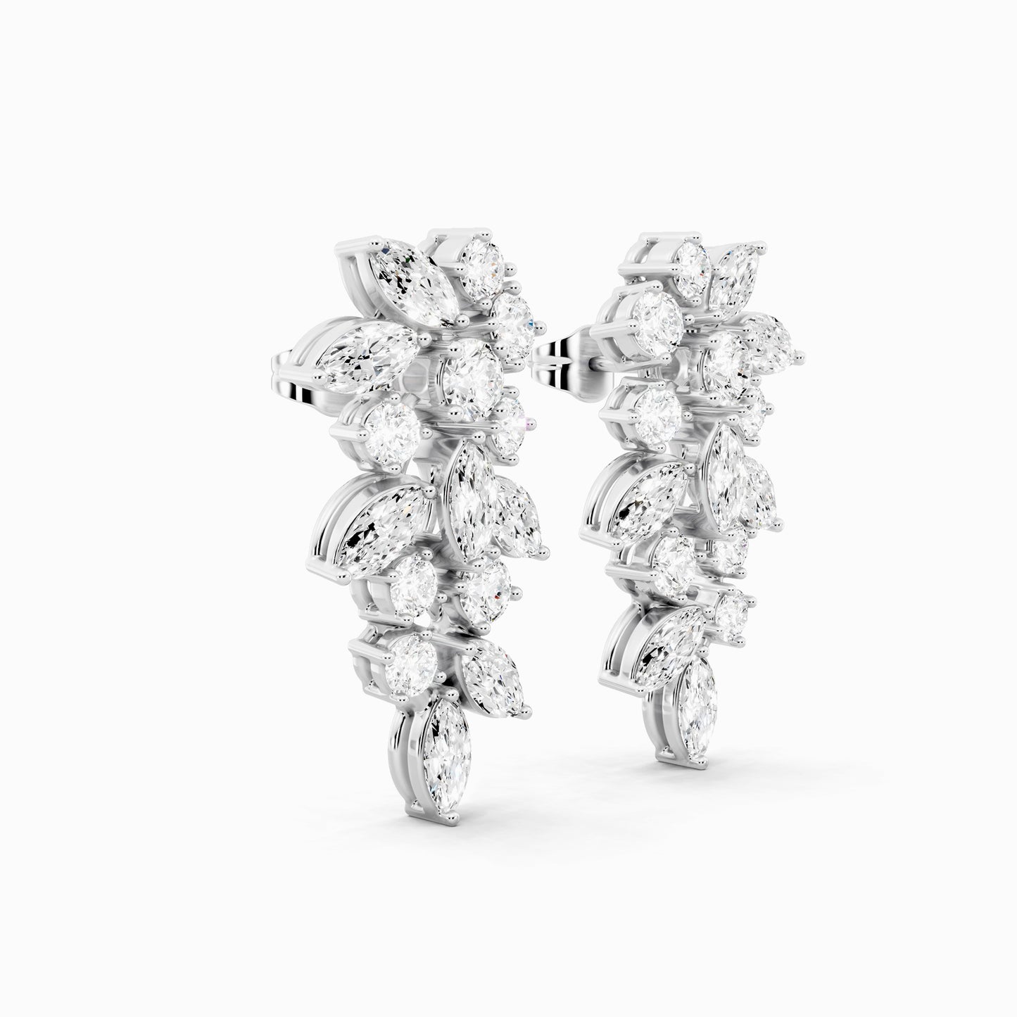 Vinca Cluster Earring
