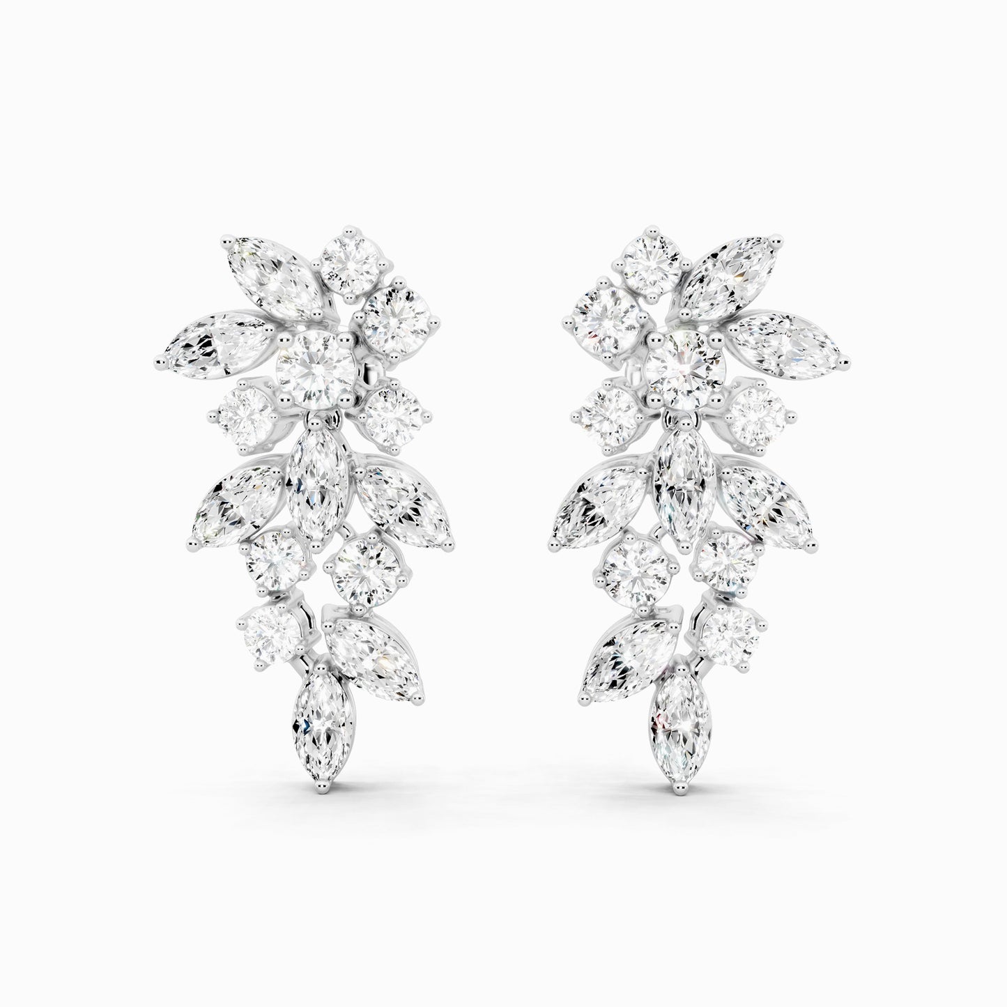 Vinca Cluster Earring