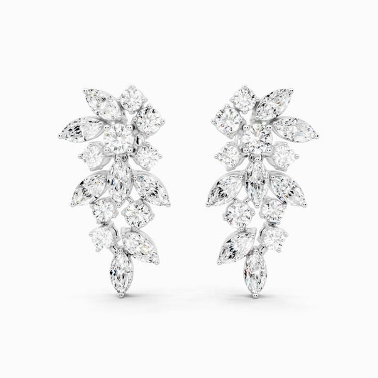 Vinca Cluster Earring