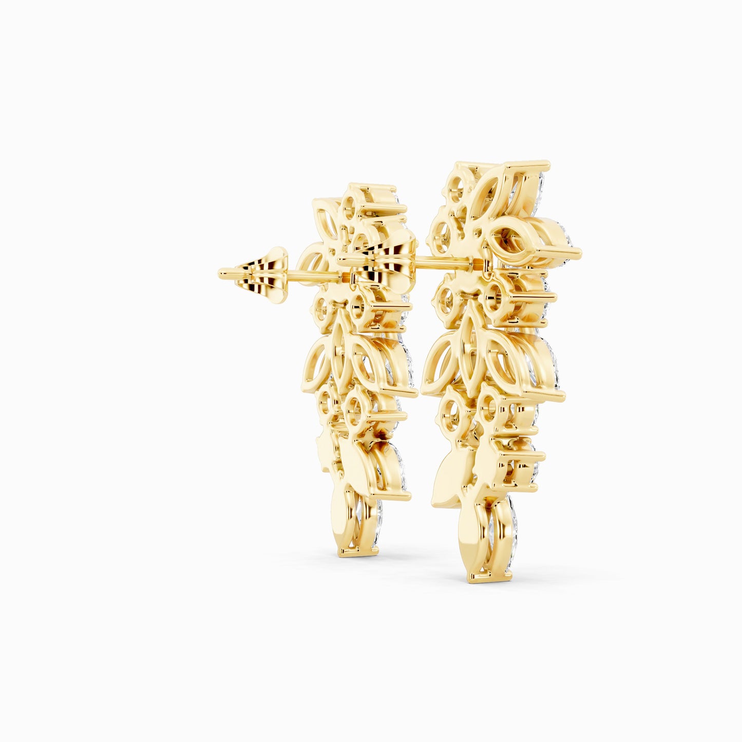 Vinca Cluster Earring