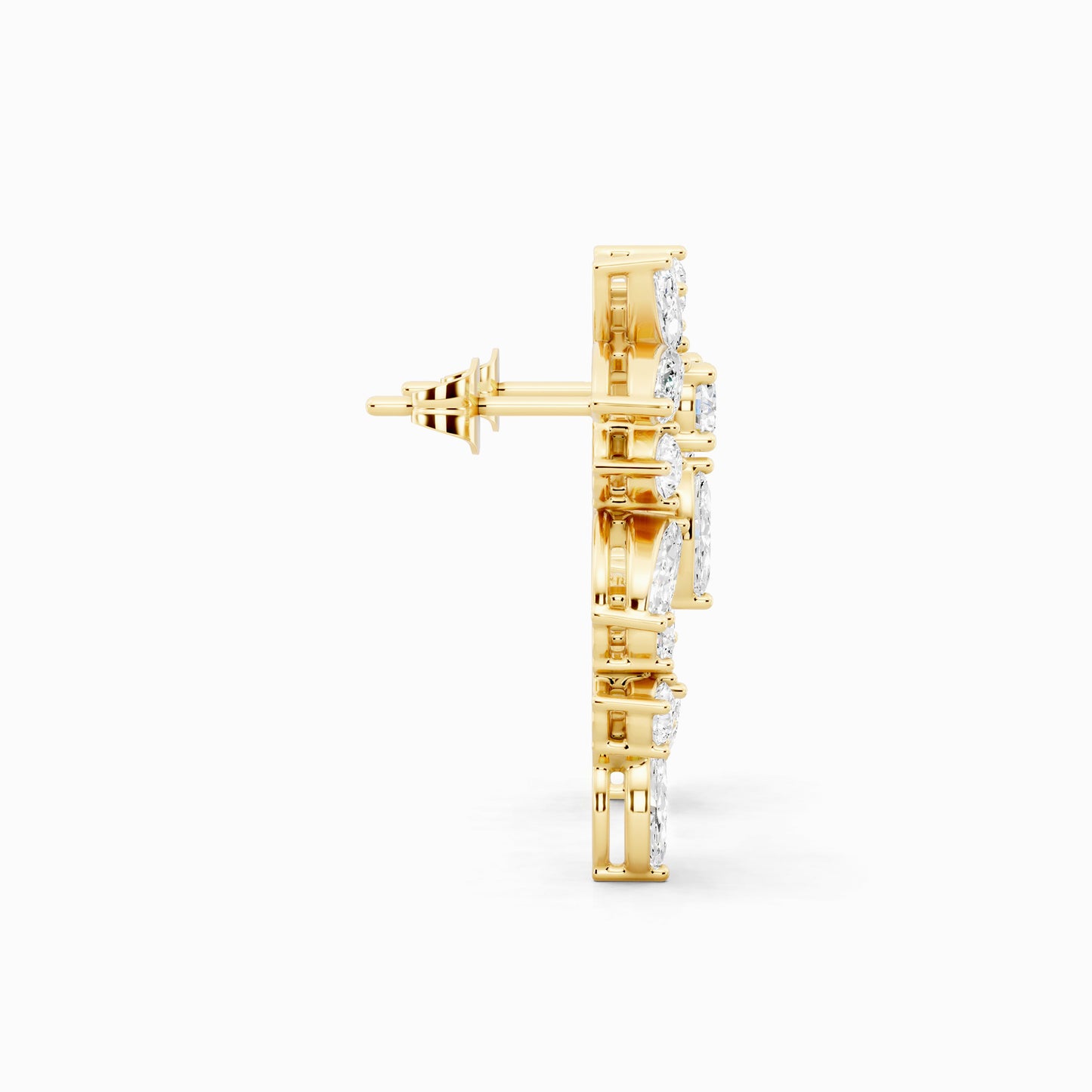 Vinca Cluster Earring