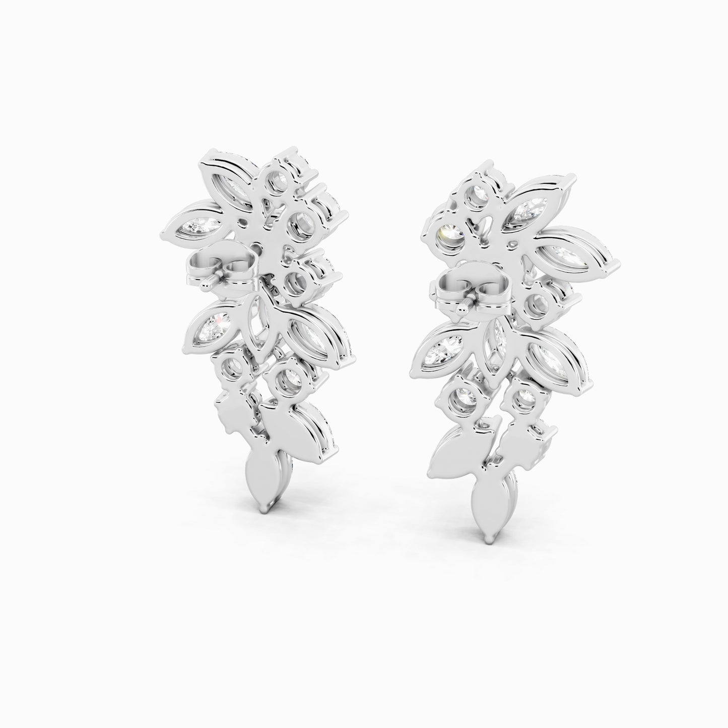 Vinca Cluster Earring