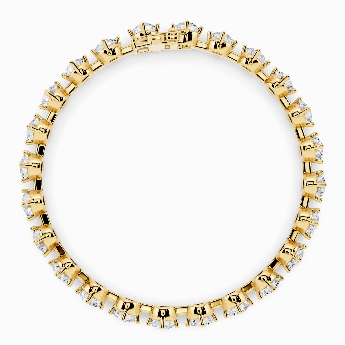 Zinnia Round Cut Bracelet