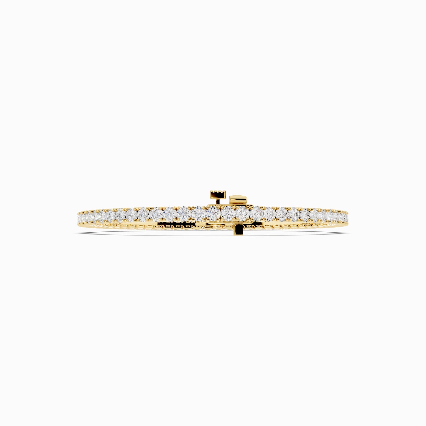 Azalea Round Cut Tennis Bracelet