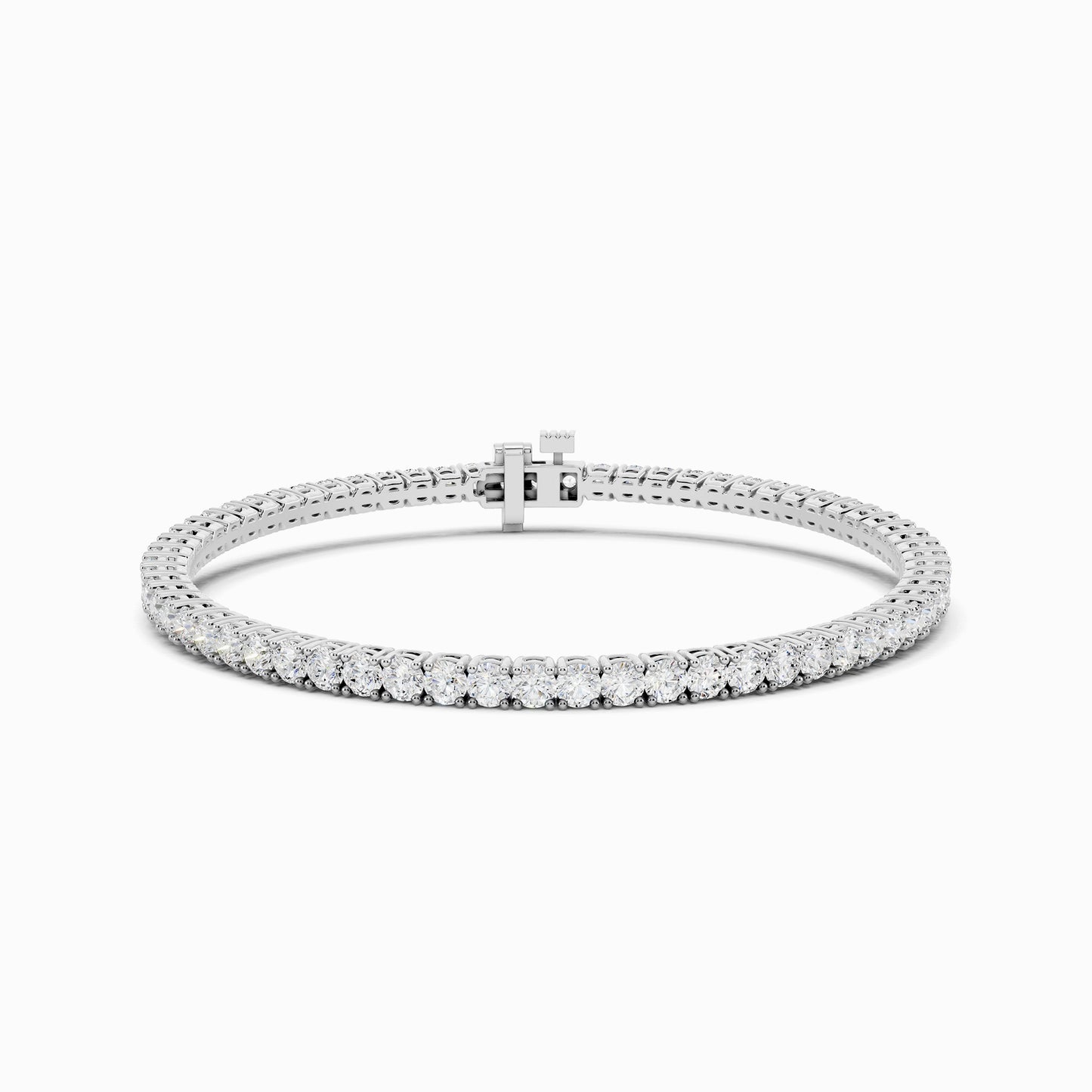 Azalea Round Cut Tennis Bracelet
