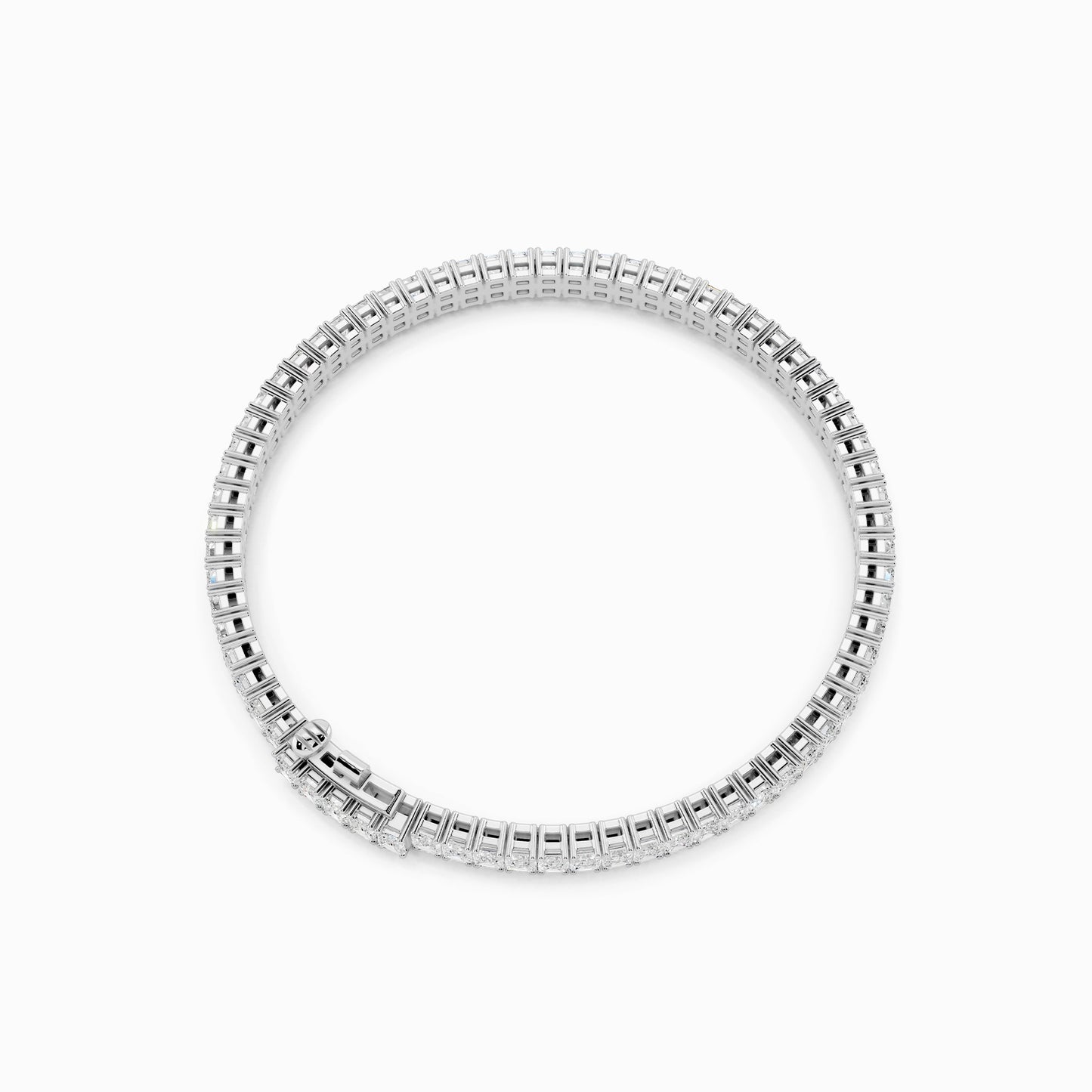 Ixora Emerald Cut Tennis Bracelet