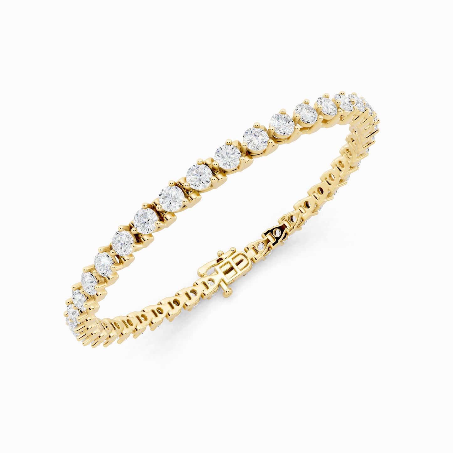 Erica Round Cut Tennis Bracelet