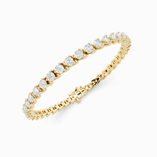 Erica Round Cut Tennis Bracelet