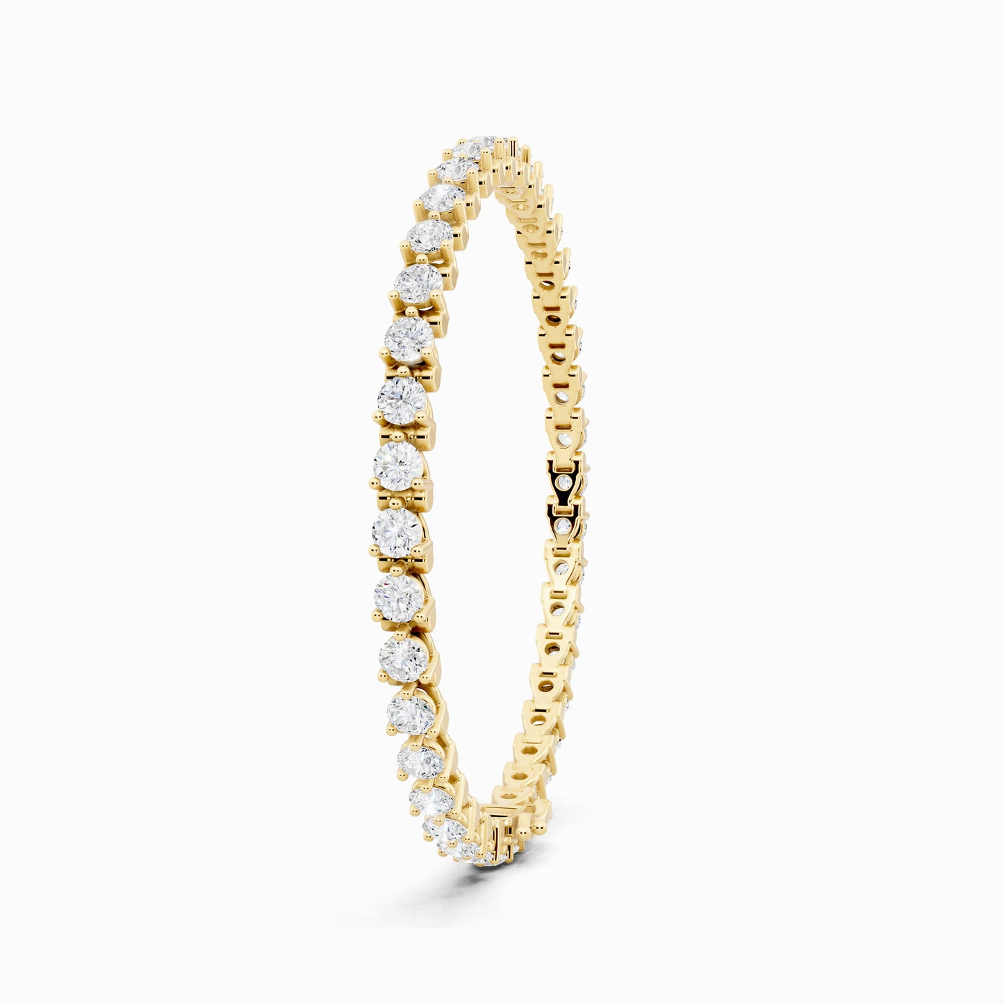 Erica Round Cut Tennis Bracelet