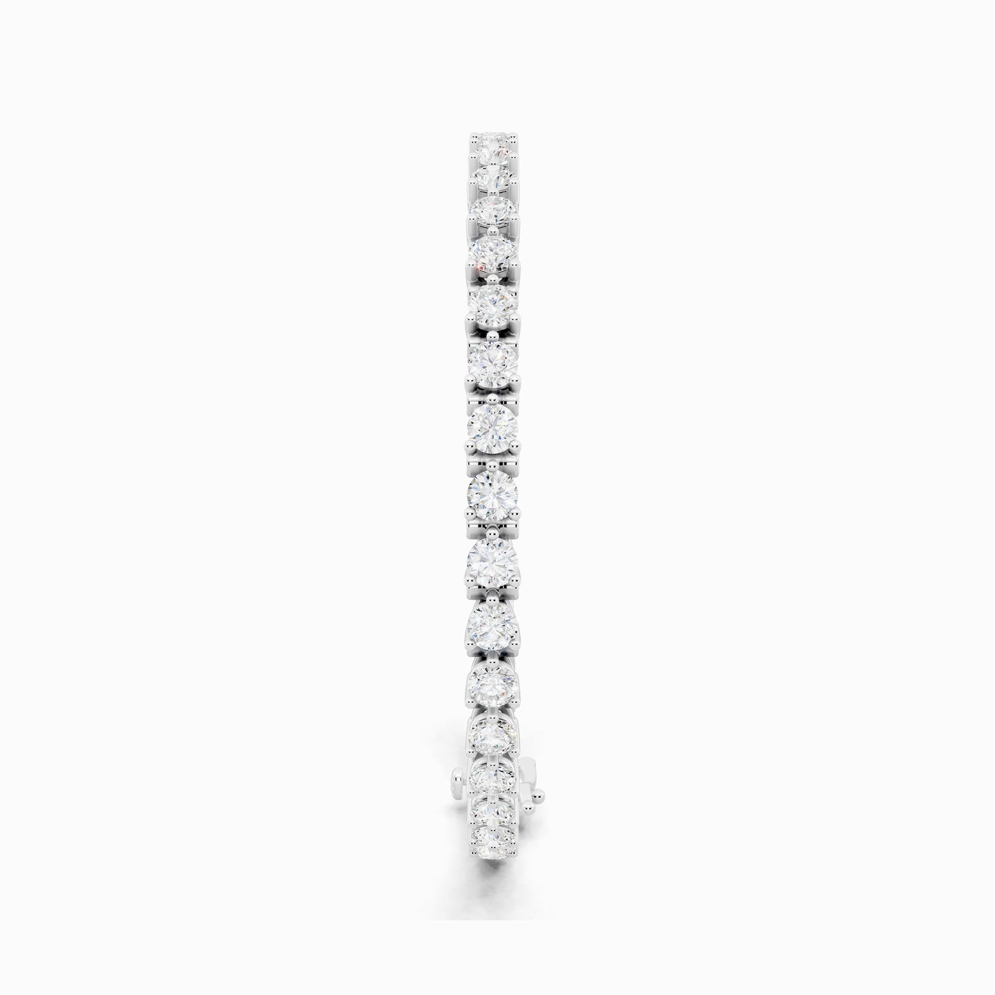 Erica Round Cut Tennis Bracelet