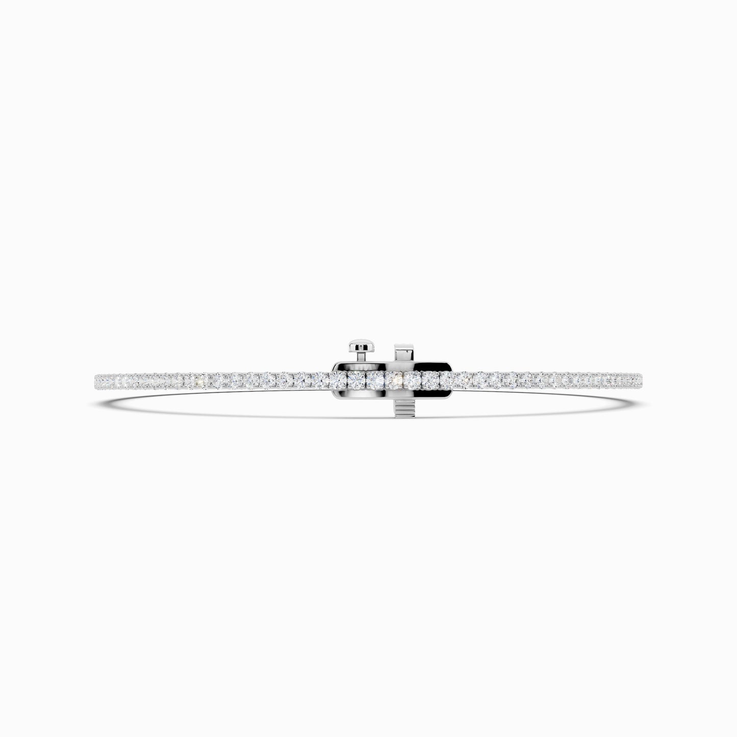 Stellate Round Cut Tennis Bracelet