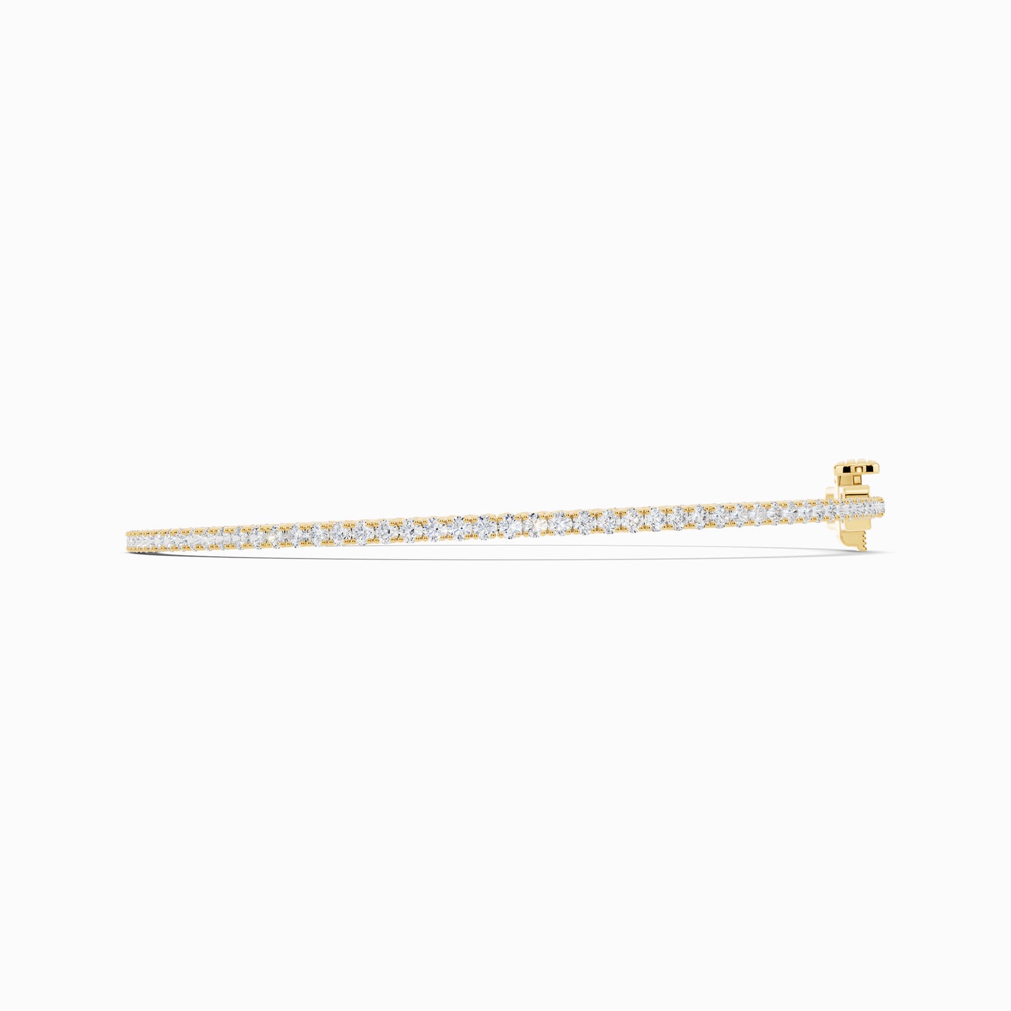 Stellate Round Cut Tennis Bracelet
