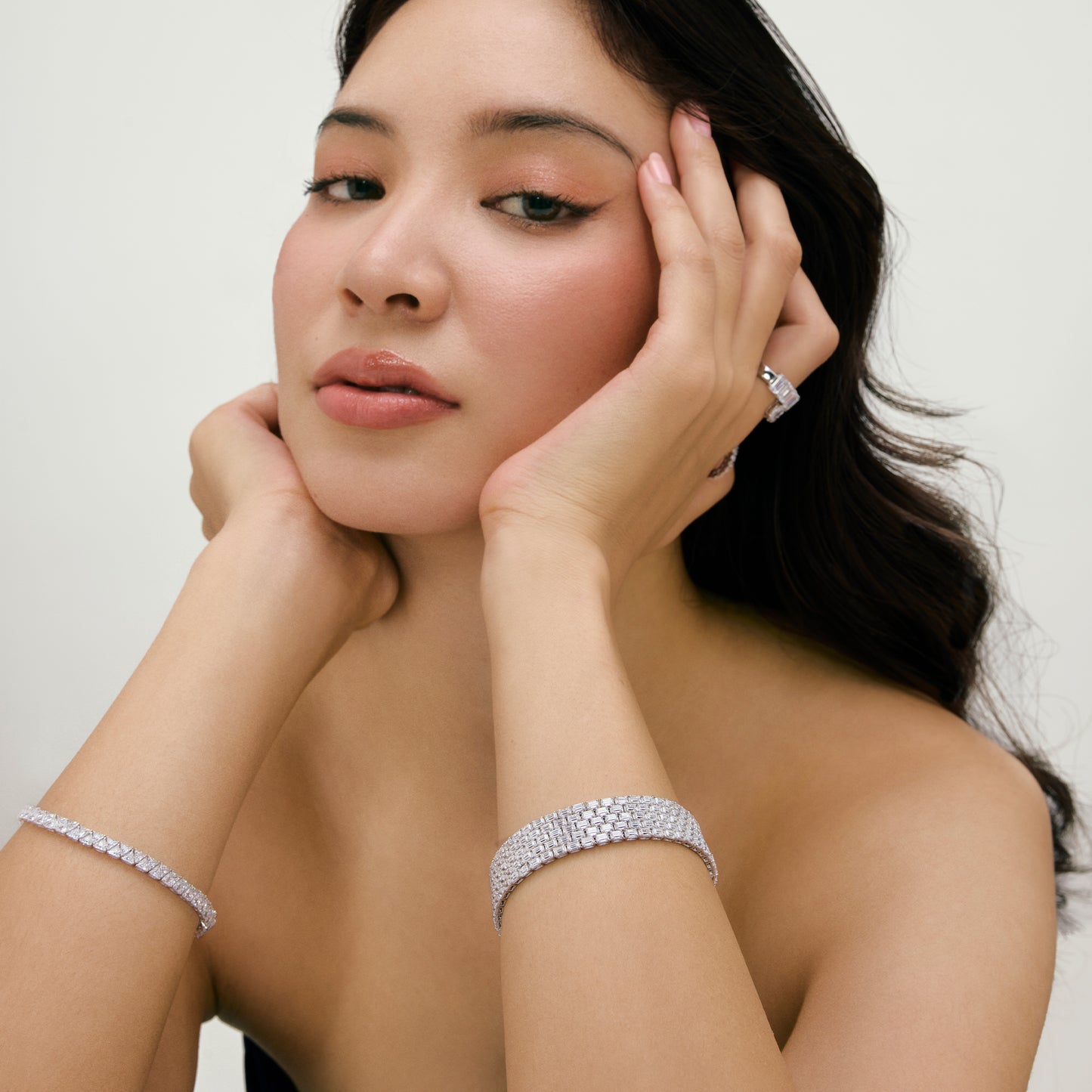 Luma Emerald Cut Tennis Bracelet