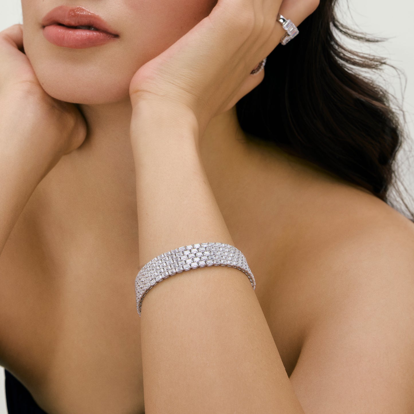 Luma Emerald Cut Tennis Bracelet