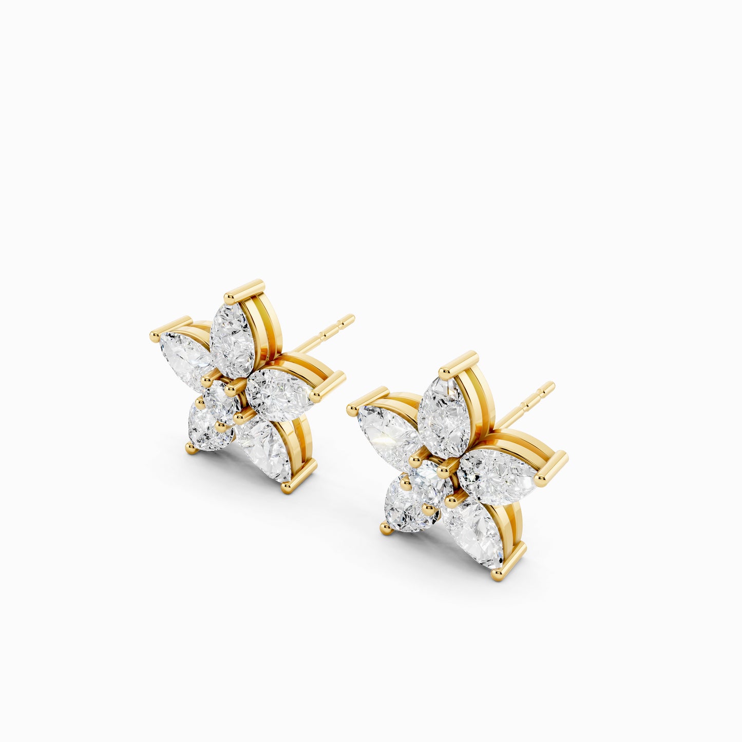 Dahlia Floral Earring