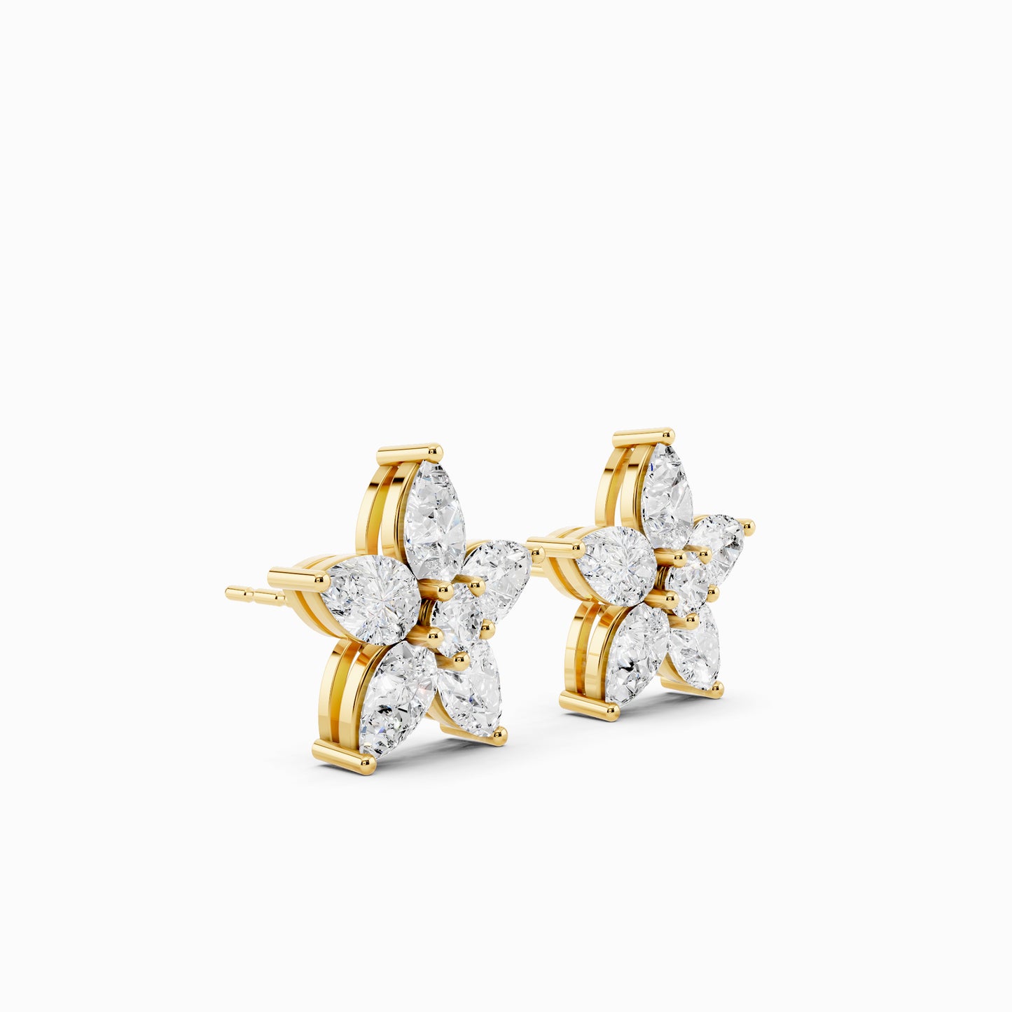 Dahlia Floral Earring