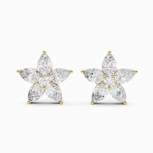 Dahlia Floral Earring