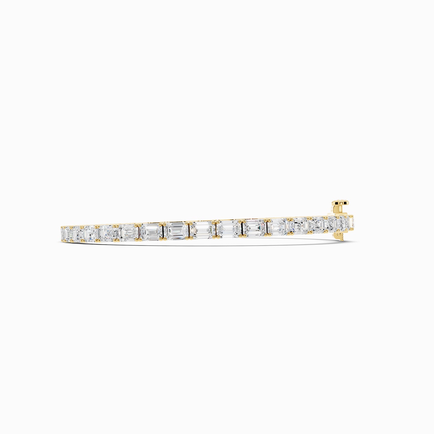 Tansy Emerald Cut Tennis Bracelet