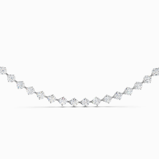 Laurel Round Cut Necklace
