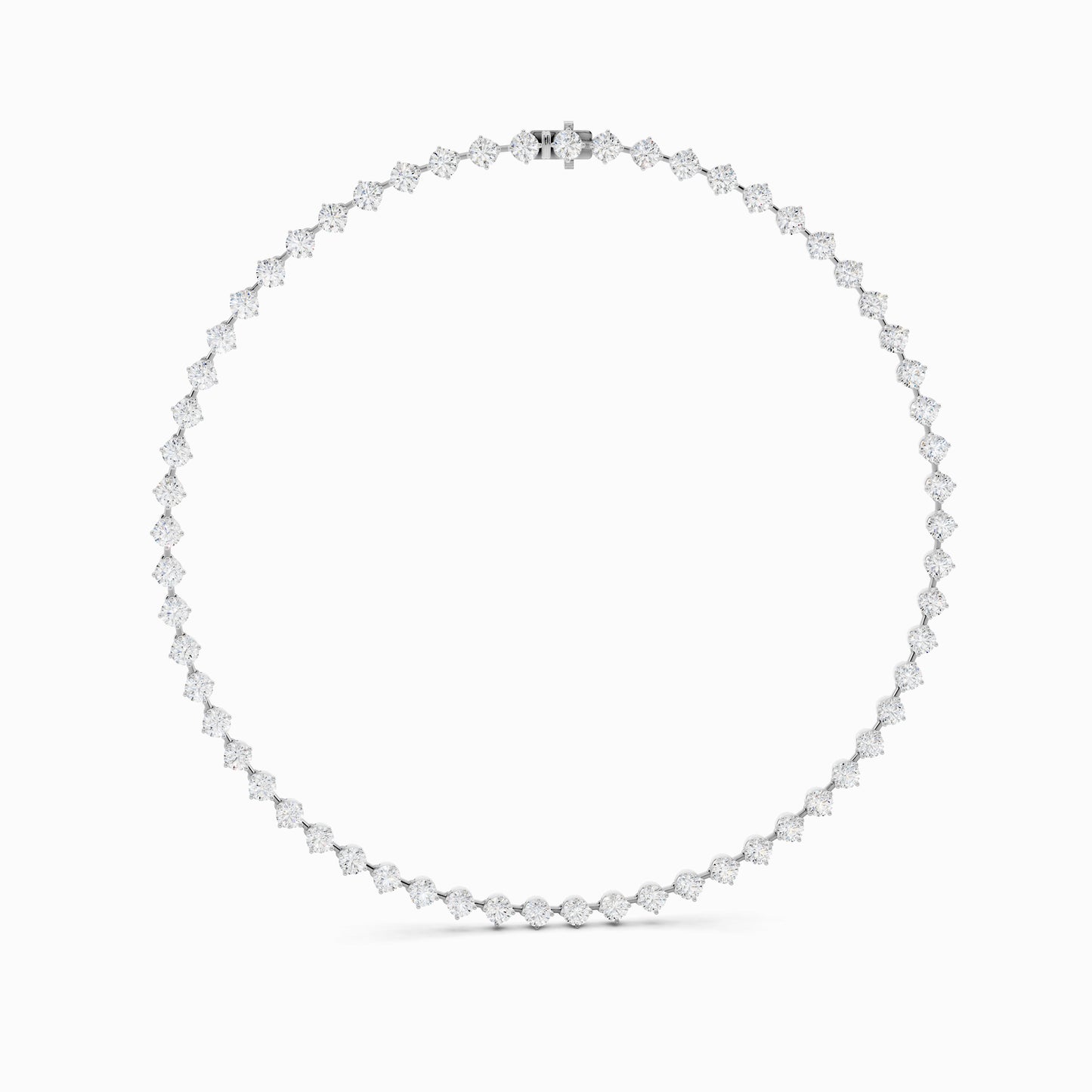 Laurel Round Cut Necklace