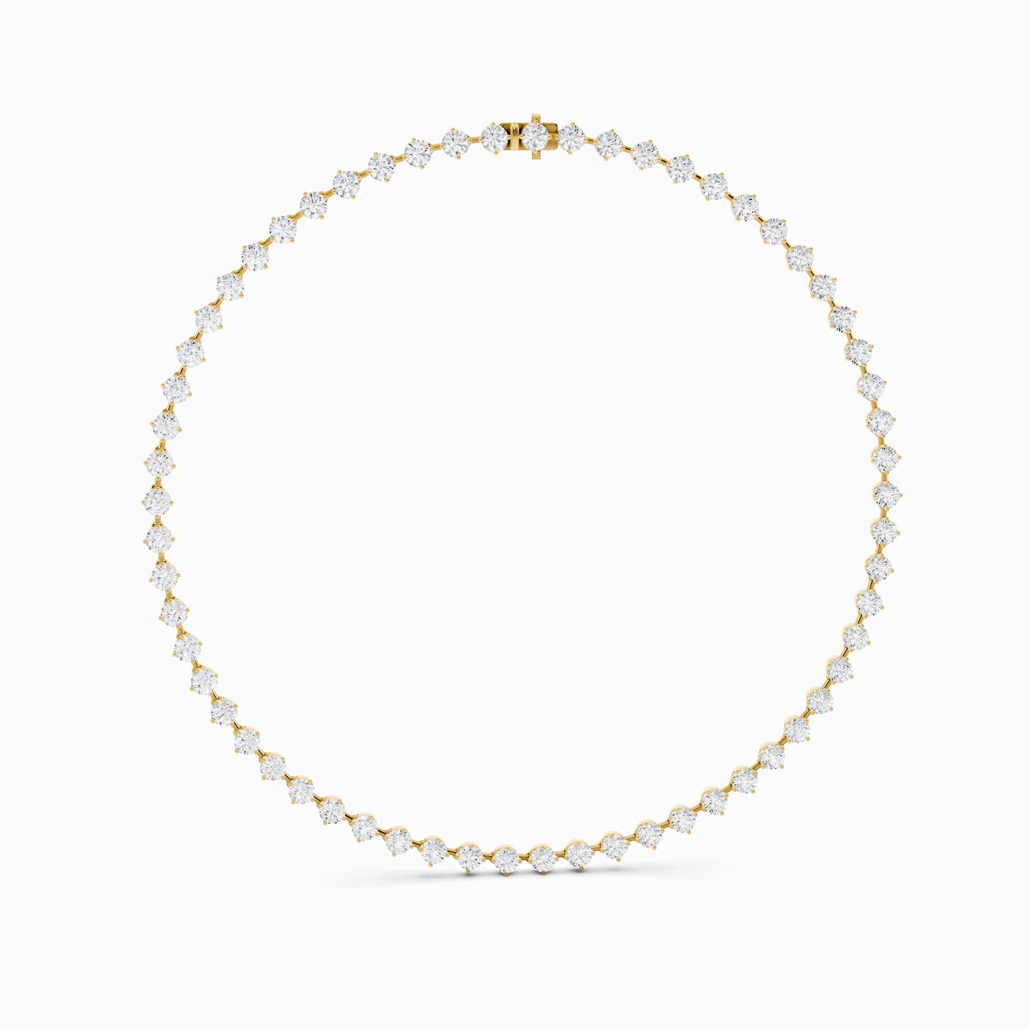 Laurel Round Cut Necklace