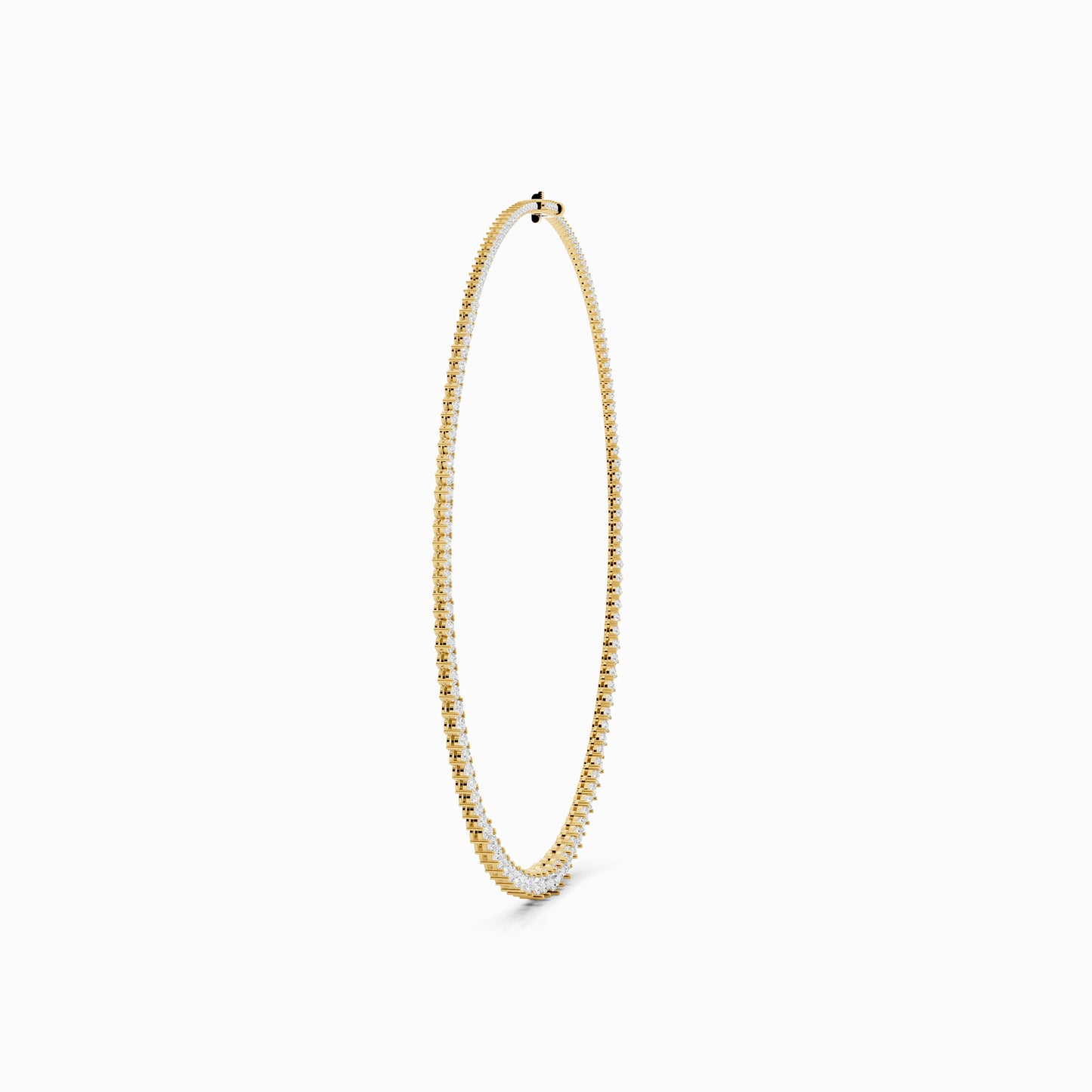 Gilia Round Cut Tennis Necklace
