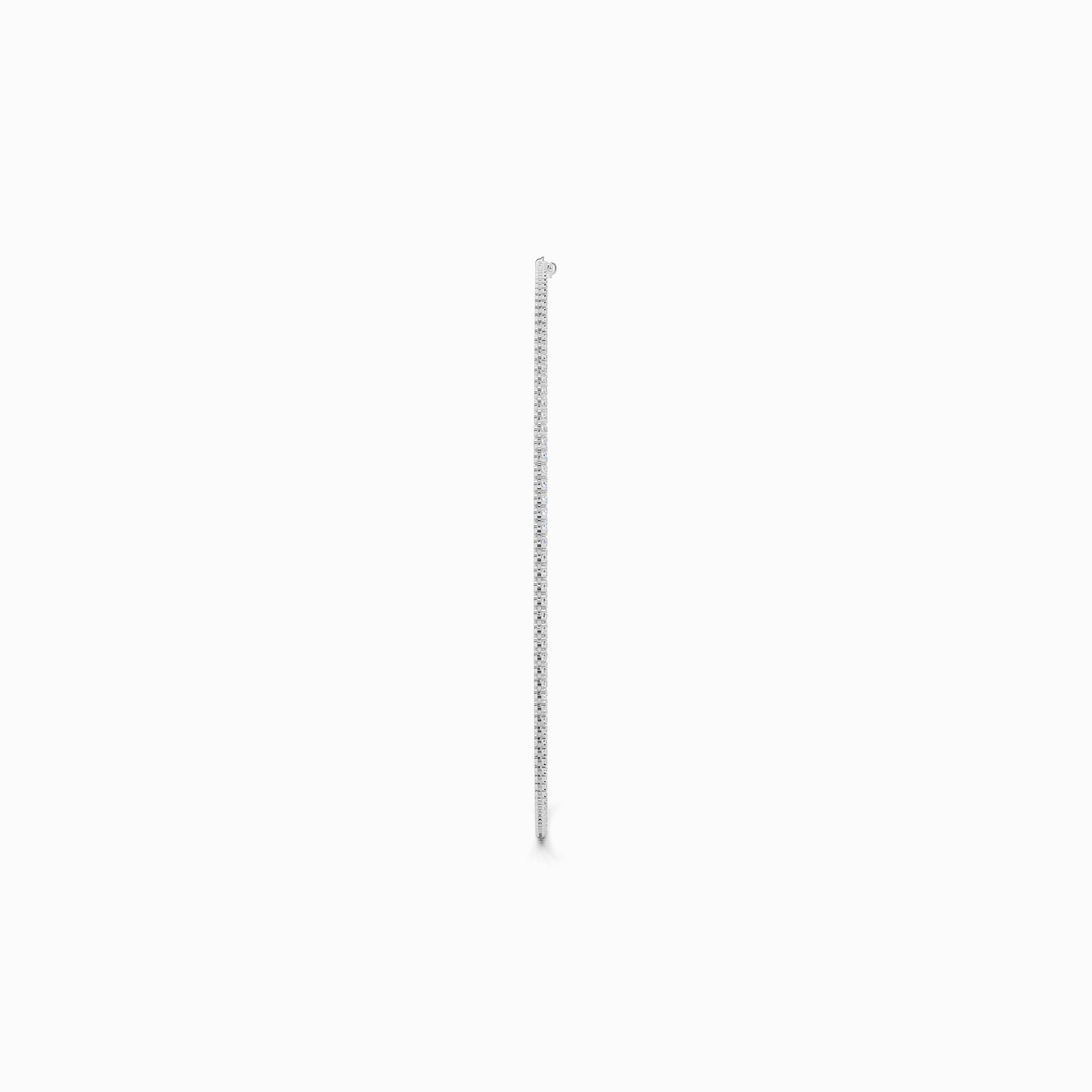 Salvia Round Cut Tennis Necklace