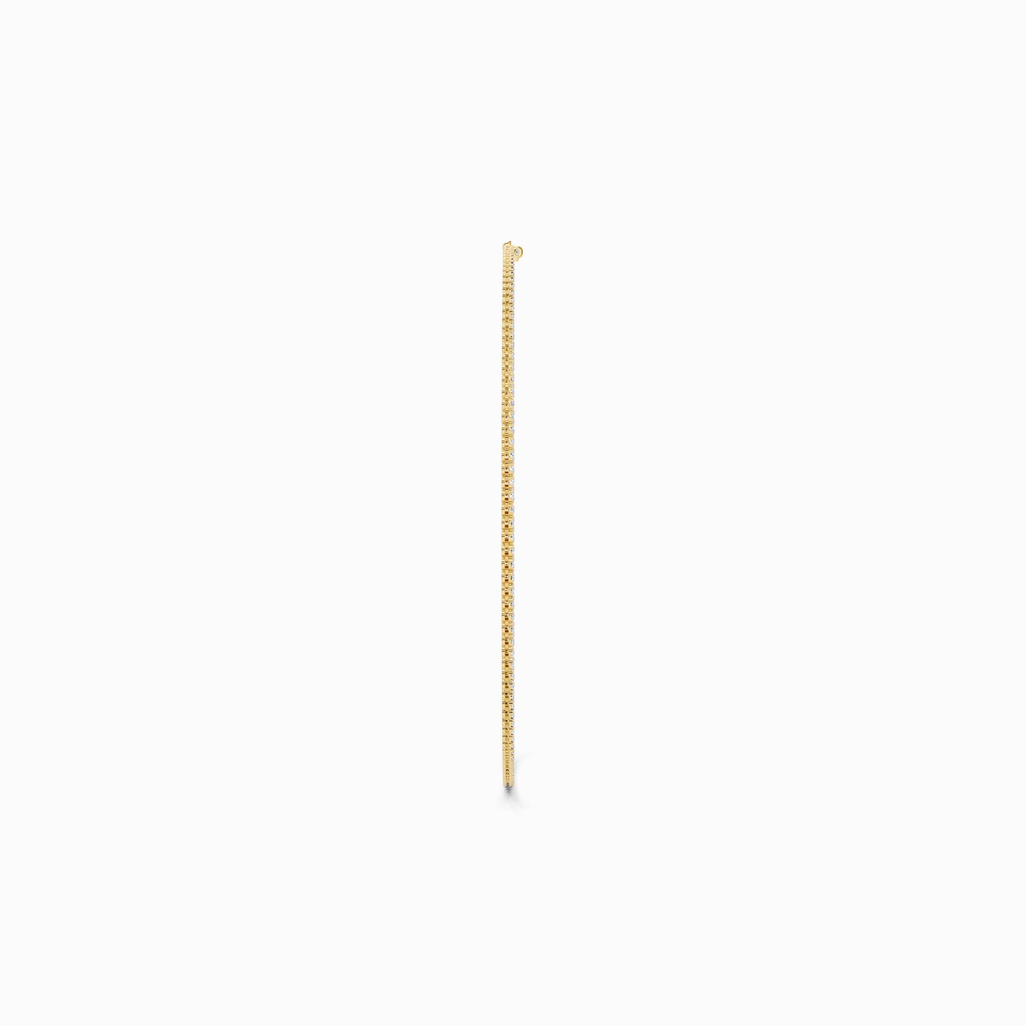 Salvia Round Cut Tennis Necklace
