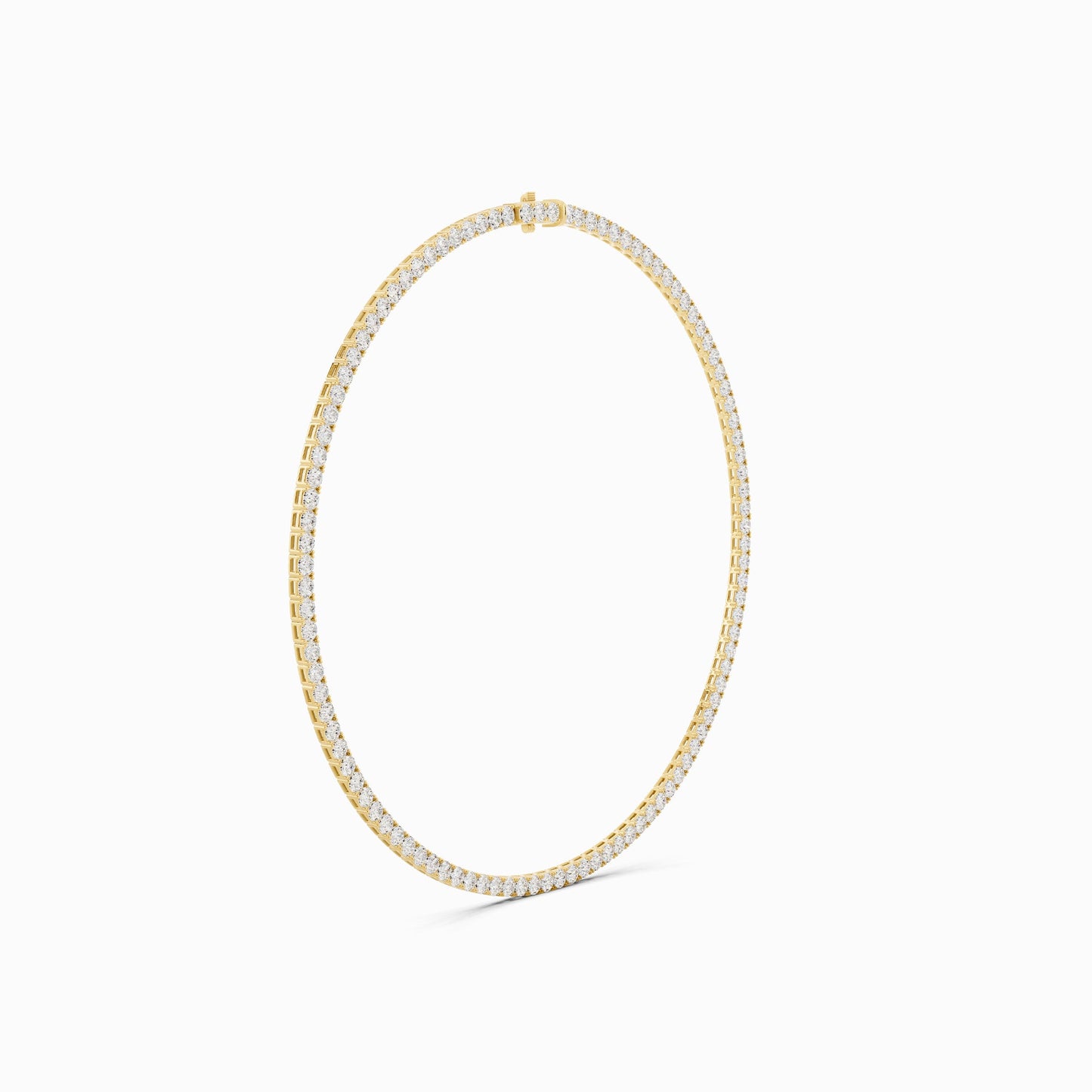 Nigella Round Cut Tennis Necklace