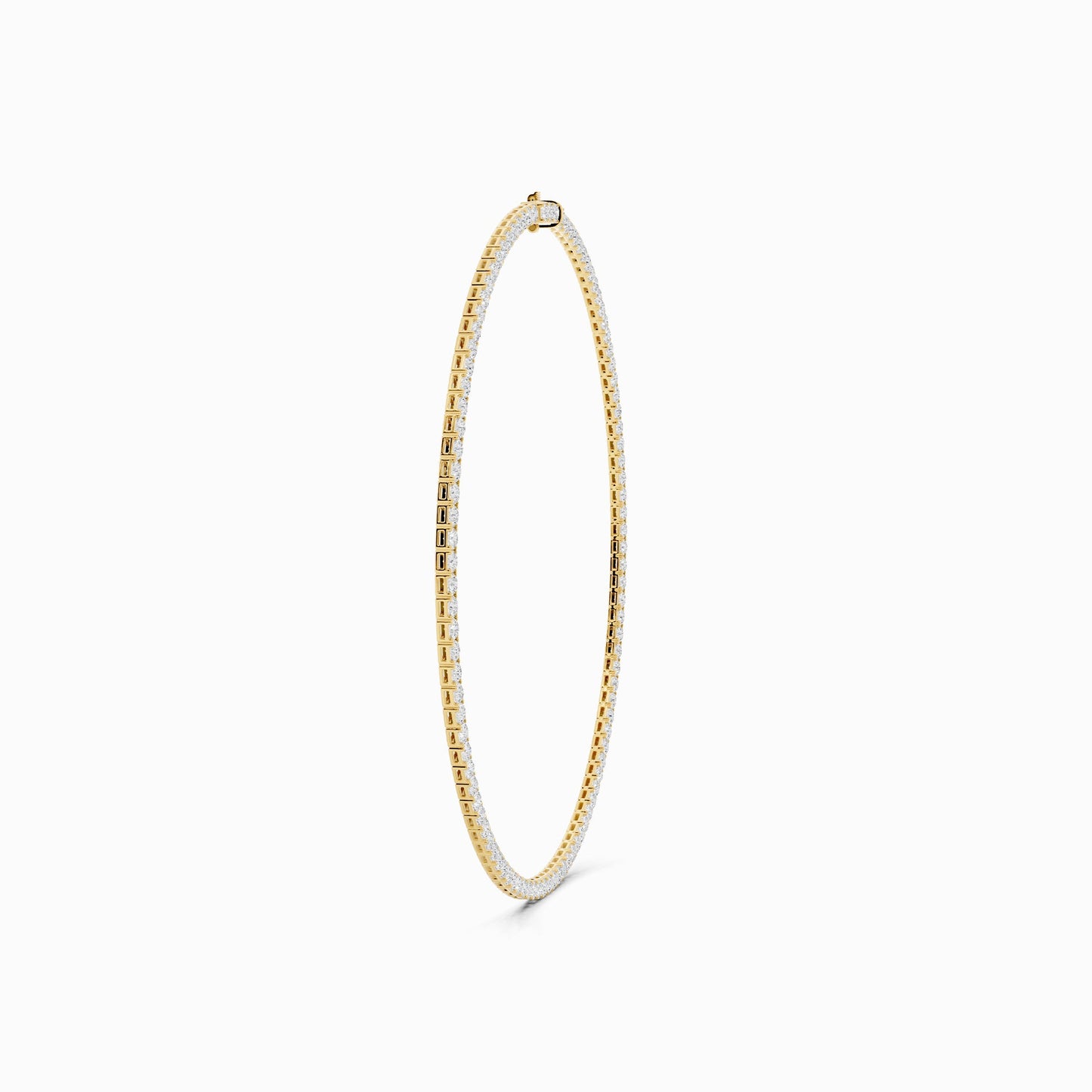 Nigella Round Cut Tennis Necklace