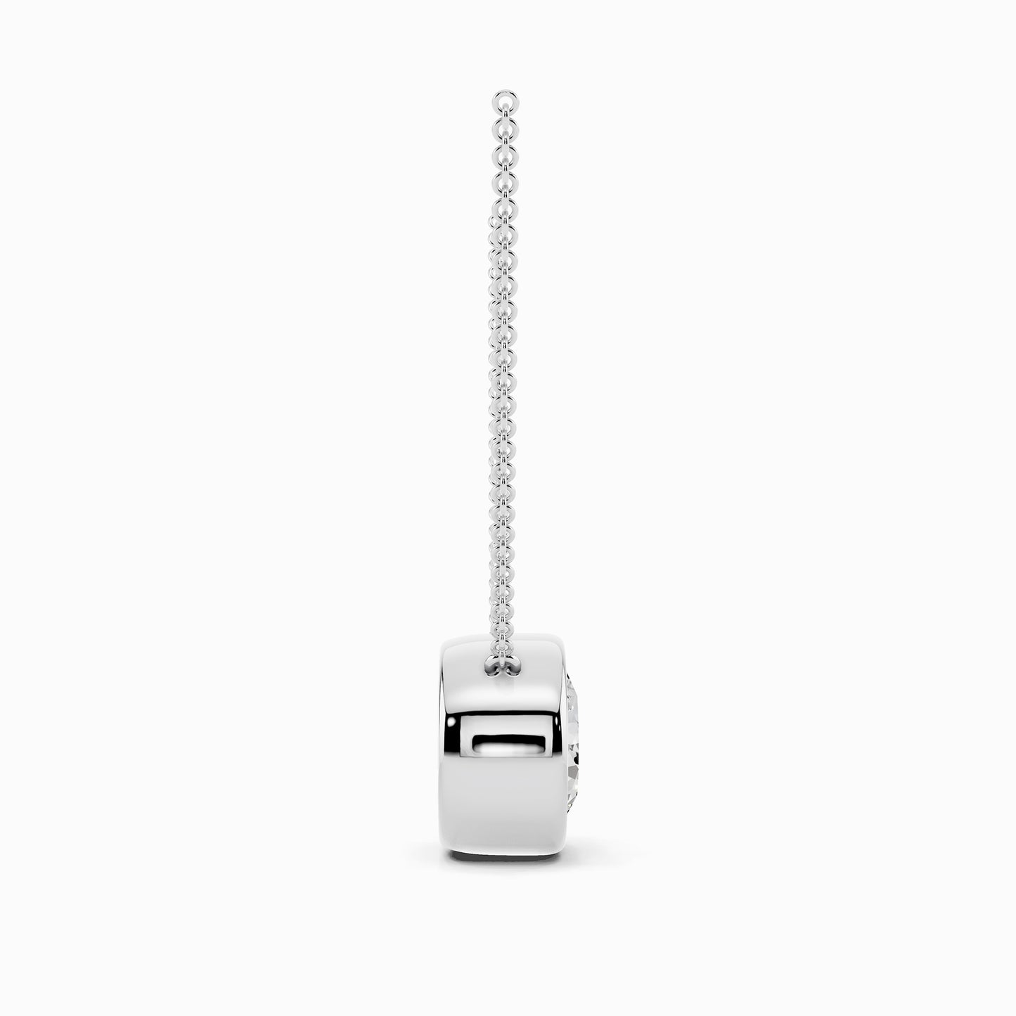 Amaryllis Round Cut Solitaire Pendant