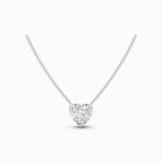 Keira Heart Cut Solitaire Pendant
