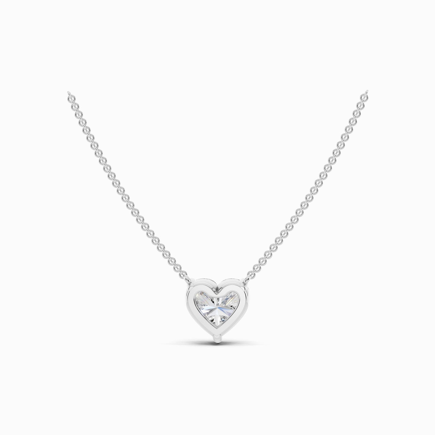 Keira Heart Cut Solitaire Pendant