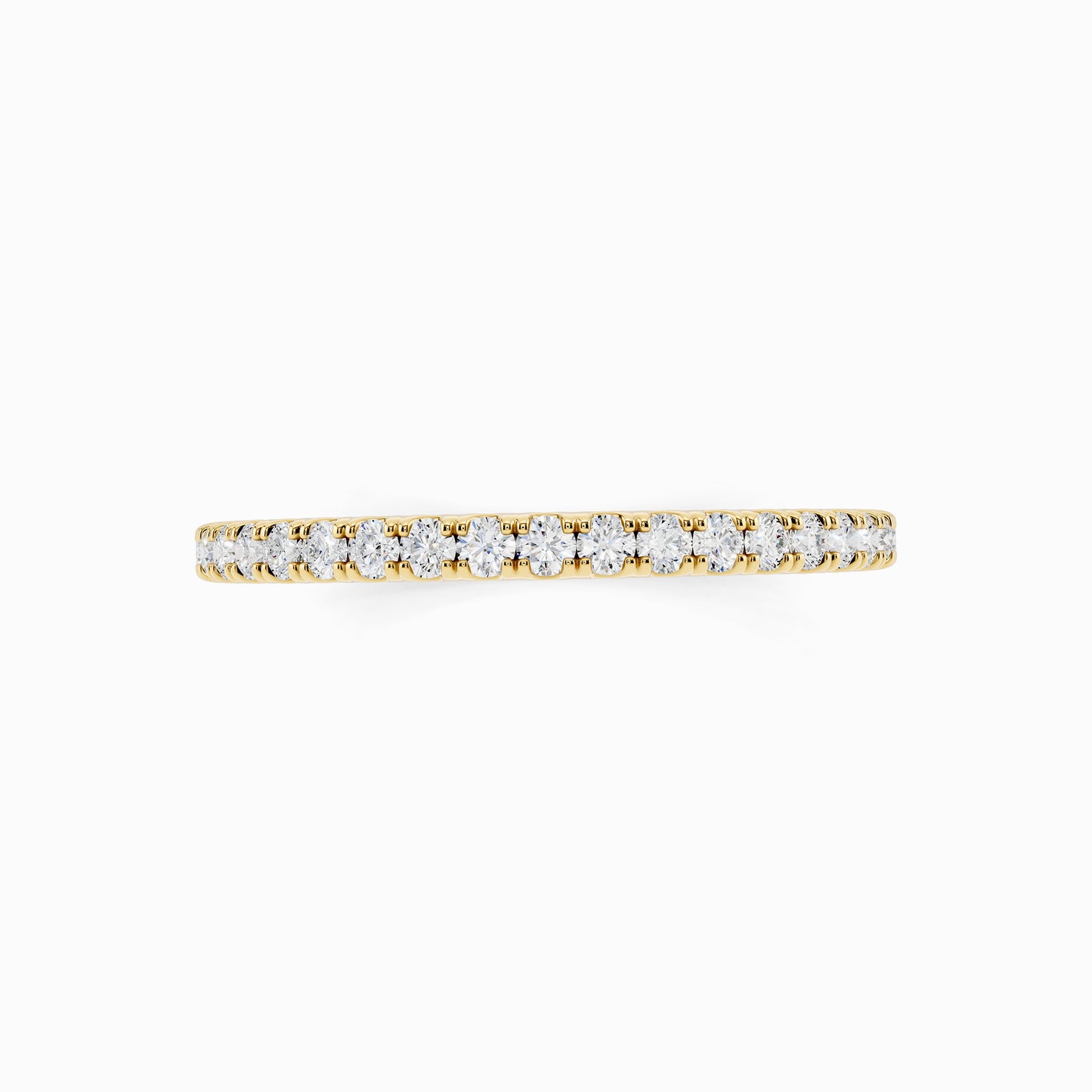 Roseline Half Eternity 0.21 Carat Round Cut Wedding Ring