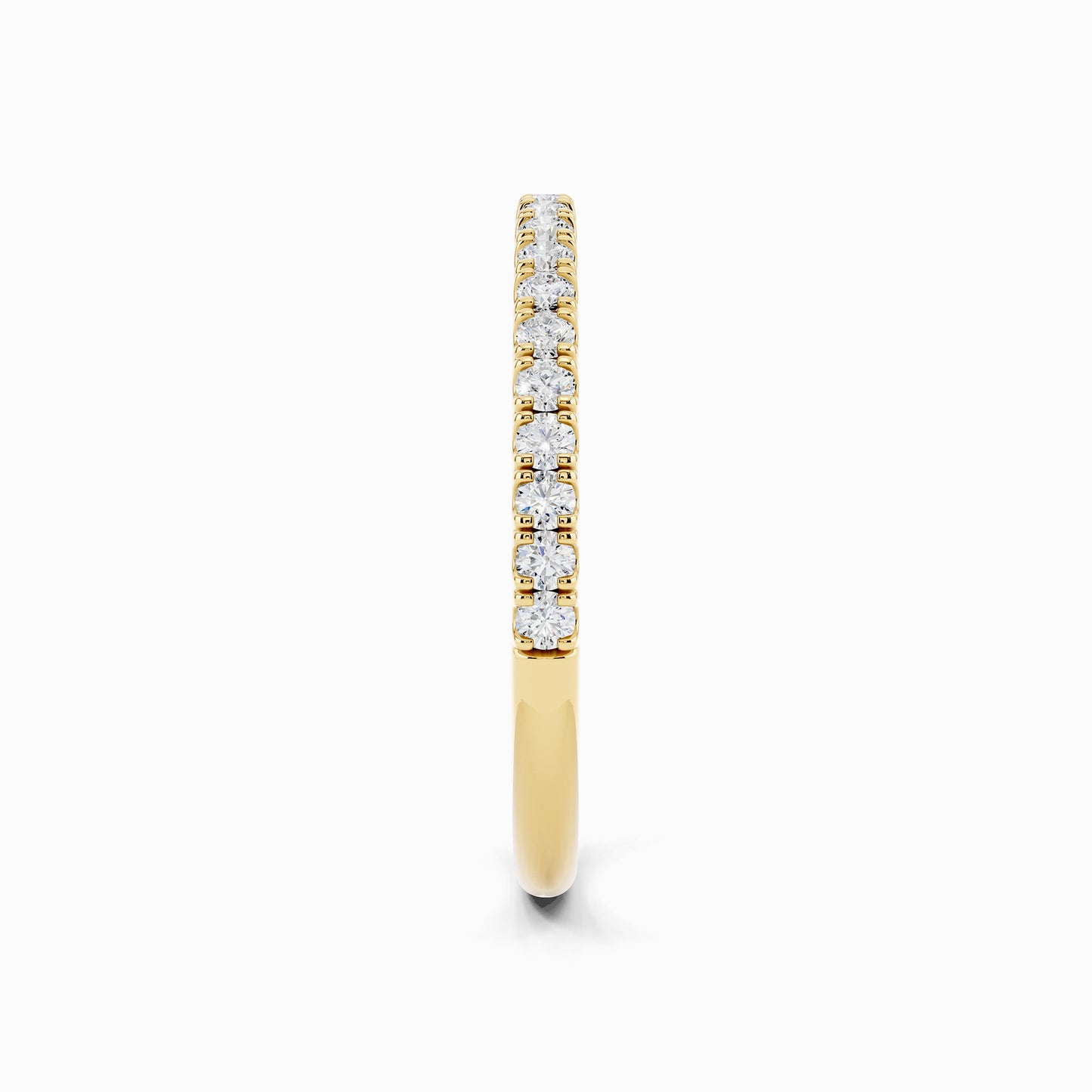 Roseline Half Eternity 0.21 Carat Round Cut Wedding Ring