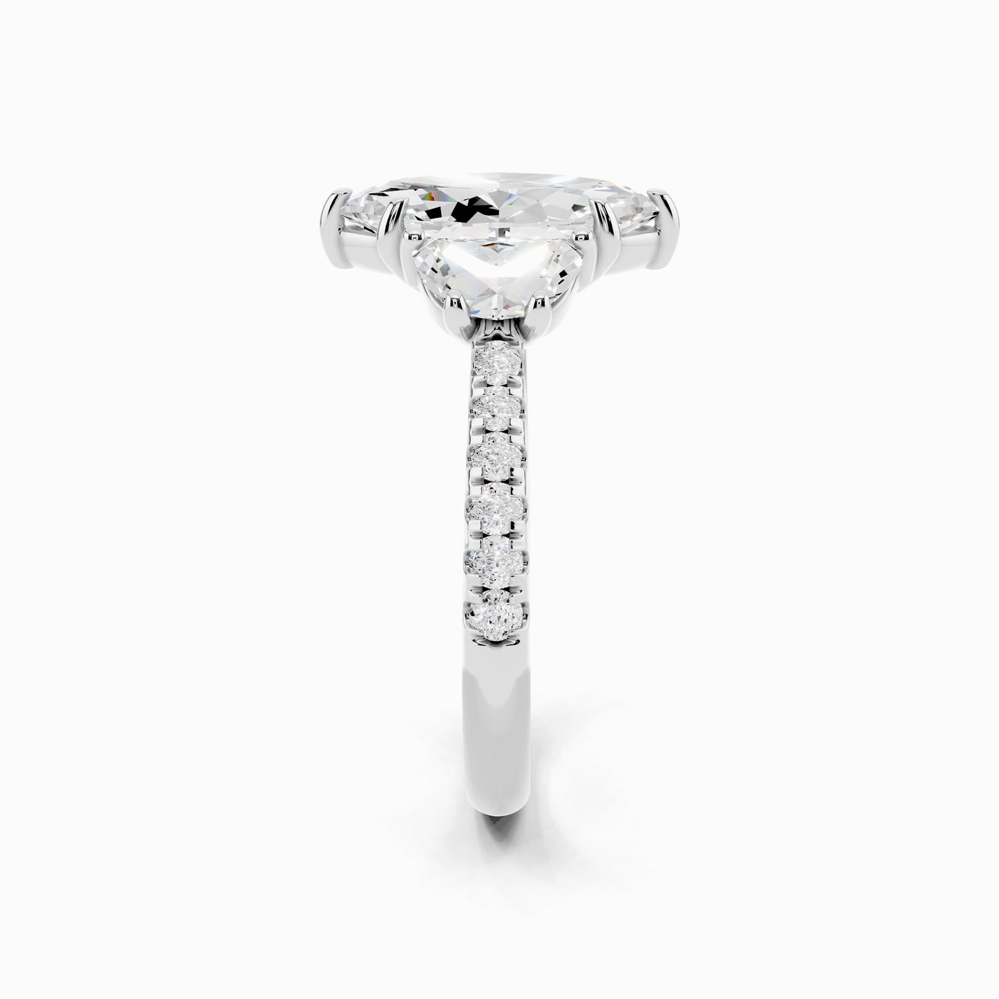 Zyla Marquise Cut Engagement Ring